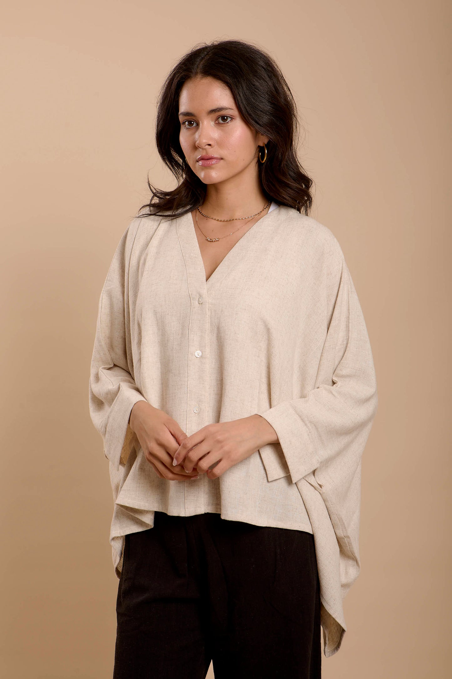 Soft Linen Boho shirt