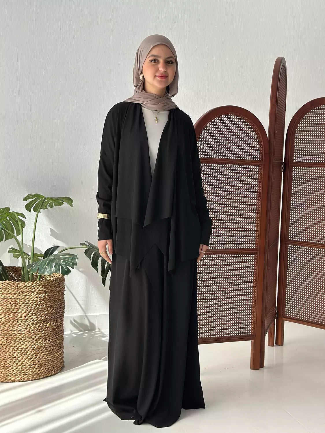 Elegance In Motion Skirt Set In Back