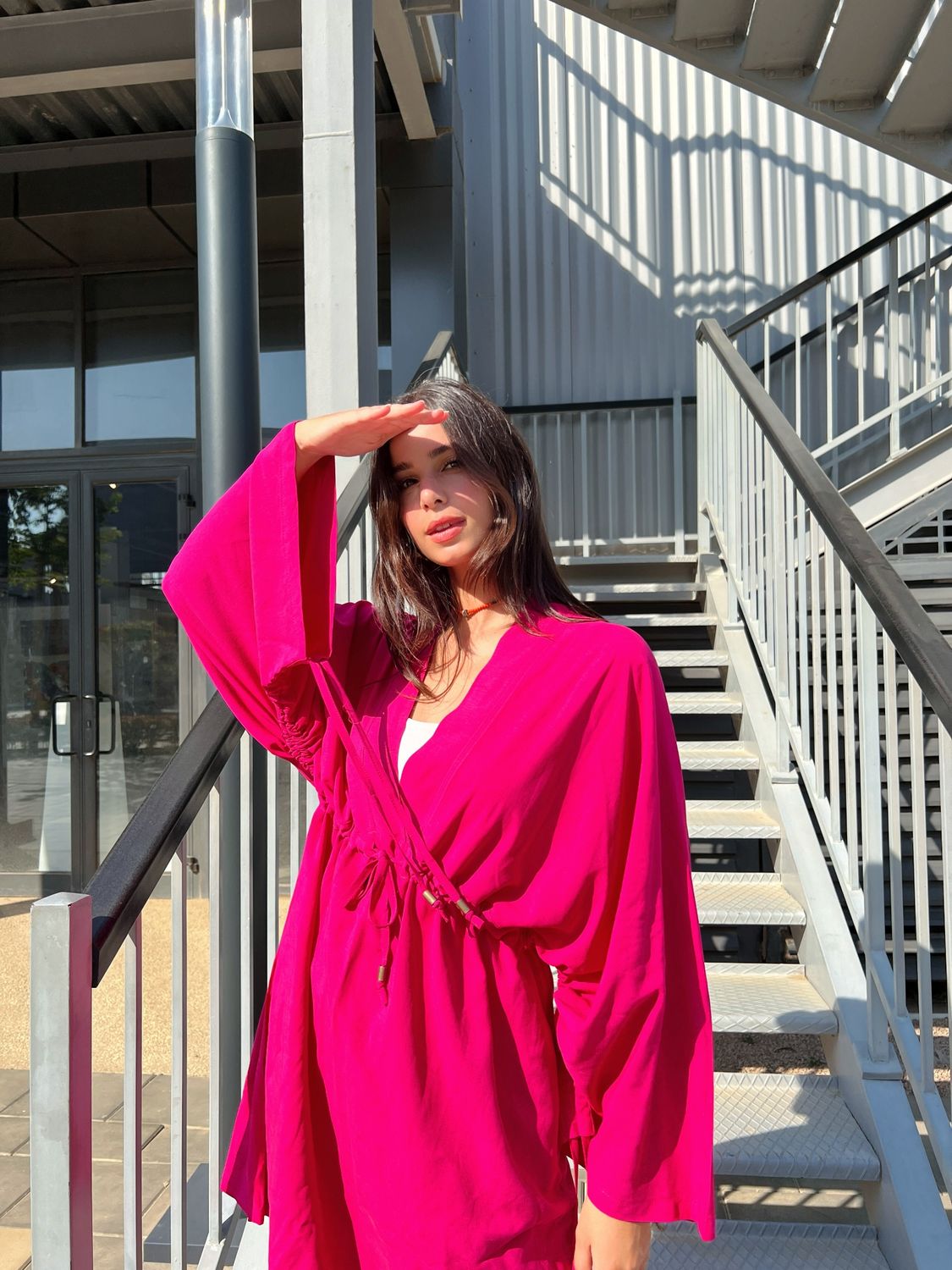Sway Me Dress in Pink