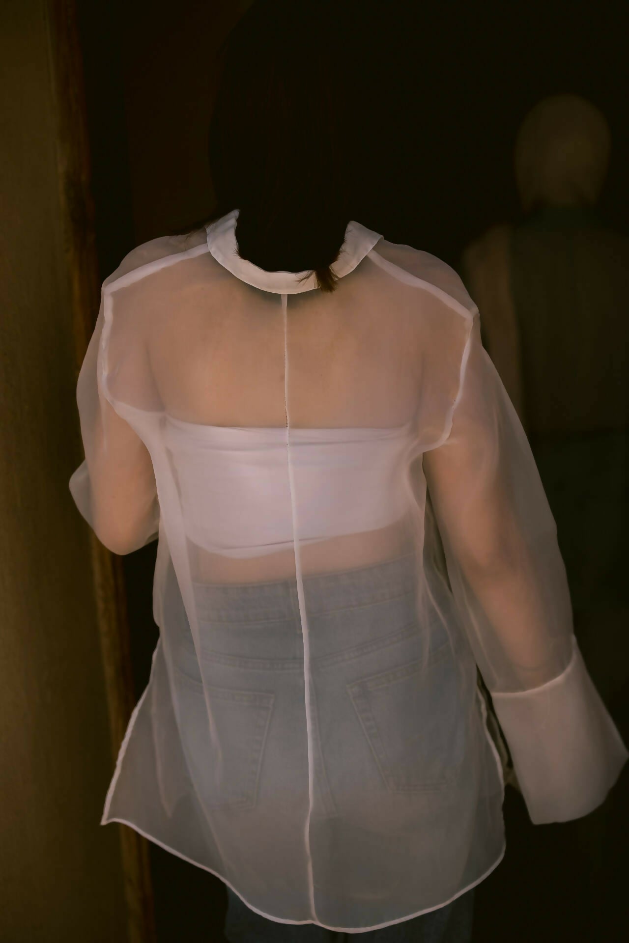 Organza Oversized Shirt