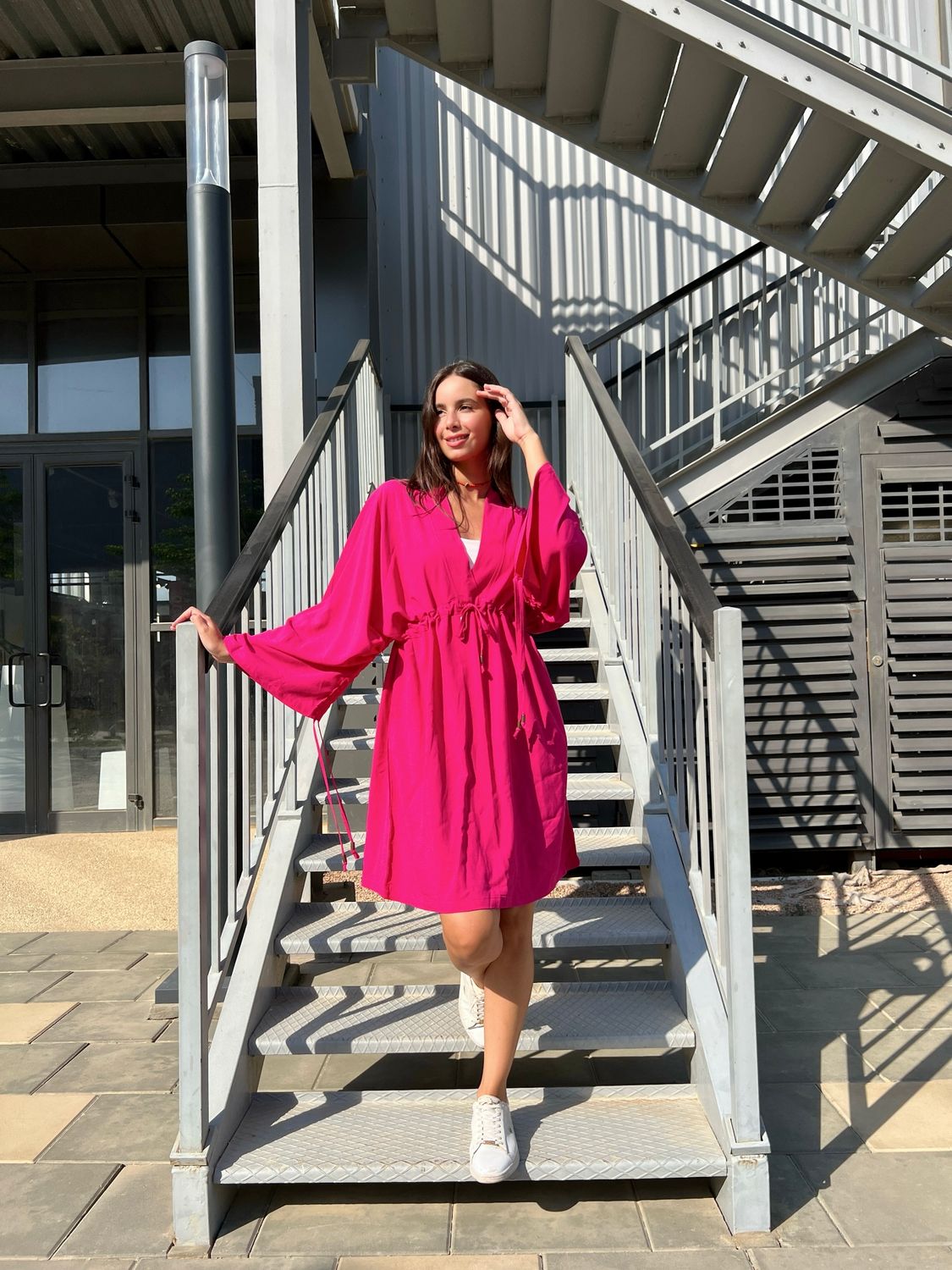 Sway Me Dress in Pink