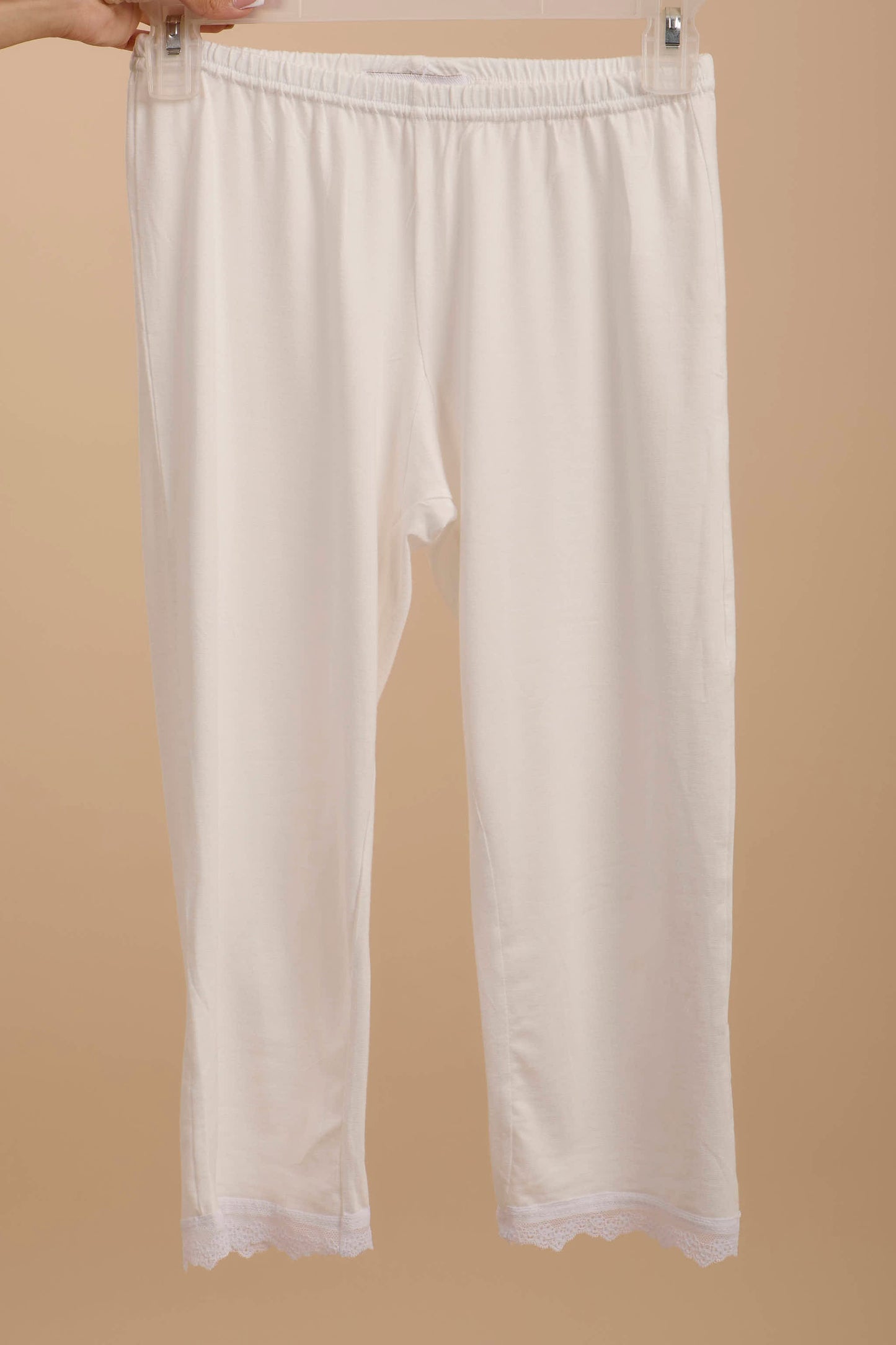 Creme Crushed satin Set