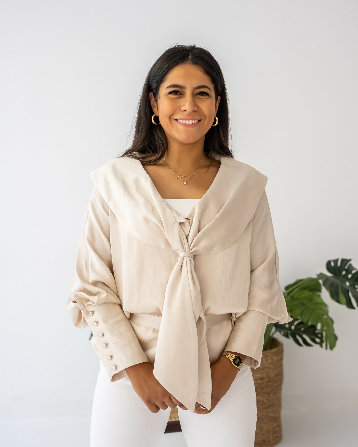 Shimmering Daisy blouse