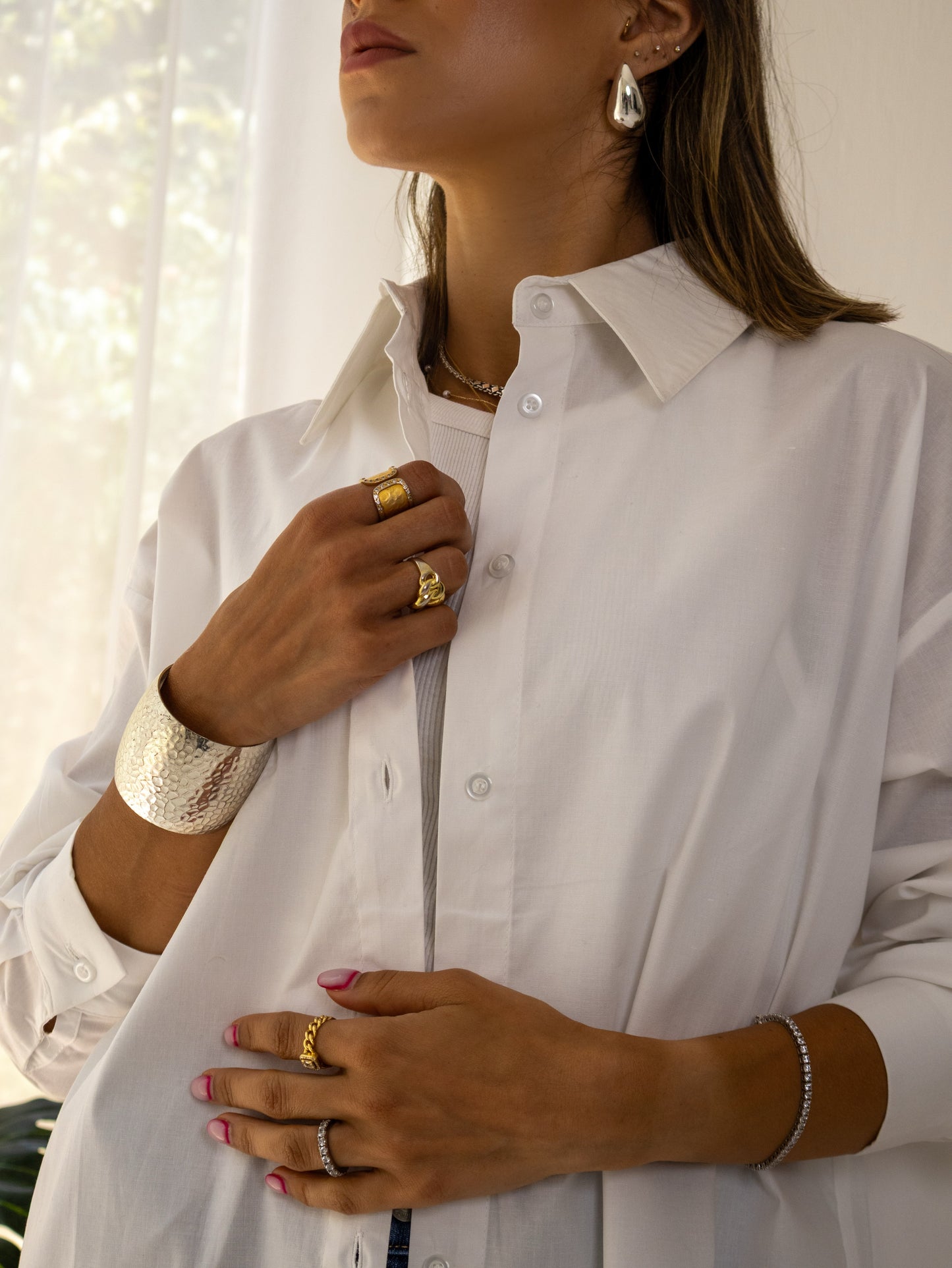 Infinite Basic Shirt in White
