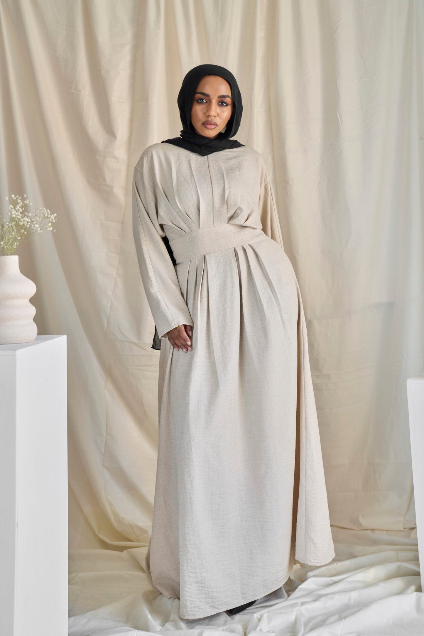 Beige Tallie dress