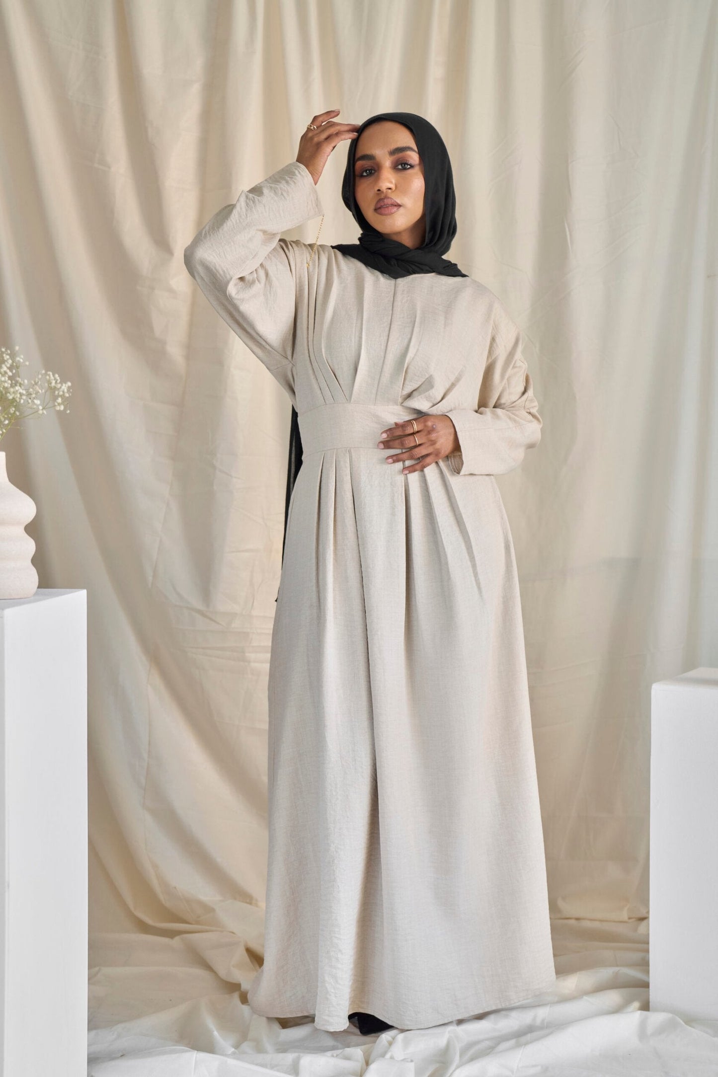 Beige Tallie dress