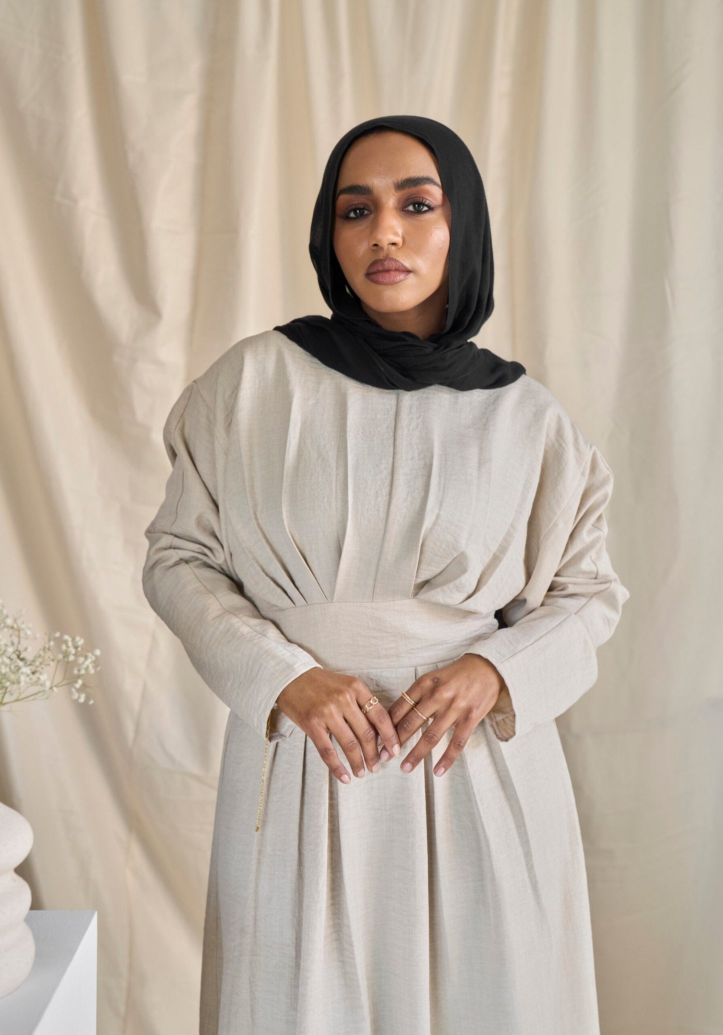 Beige Tallie dress
