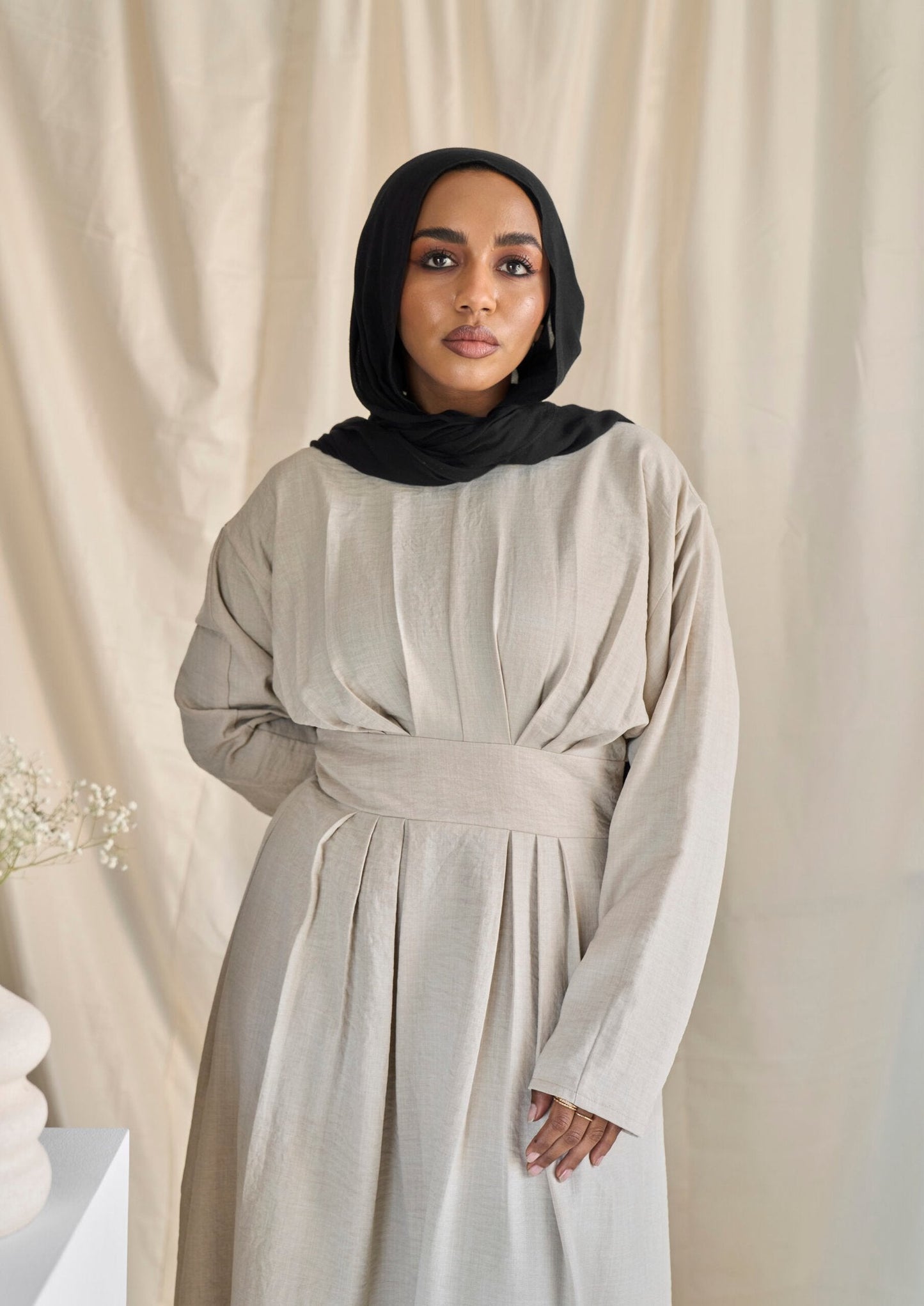 Beige Tallie dress