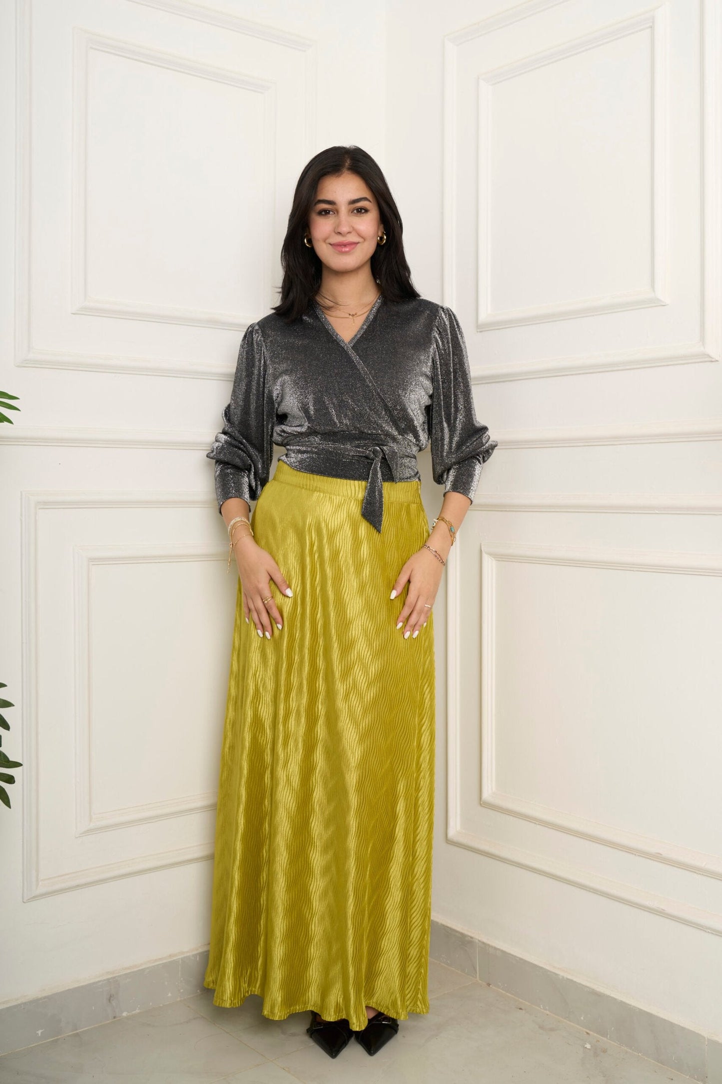 Dark grey Adore me blouse