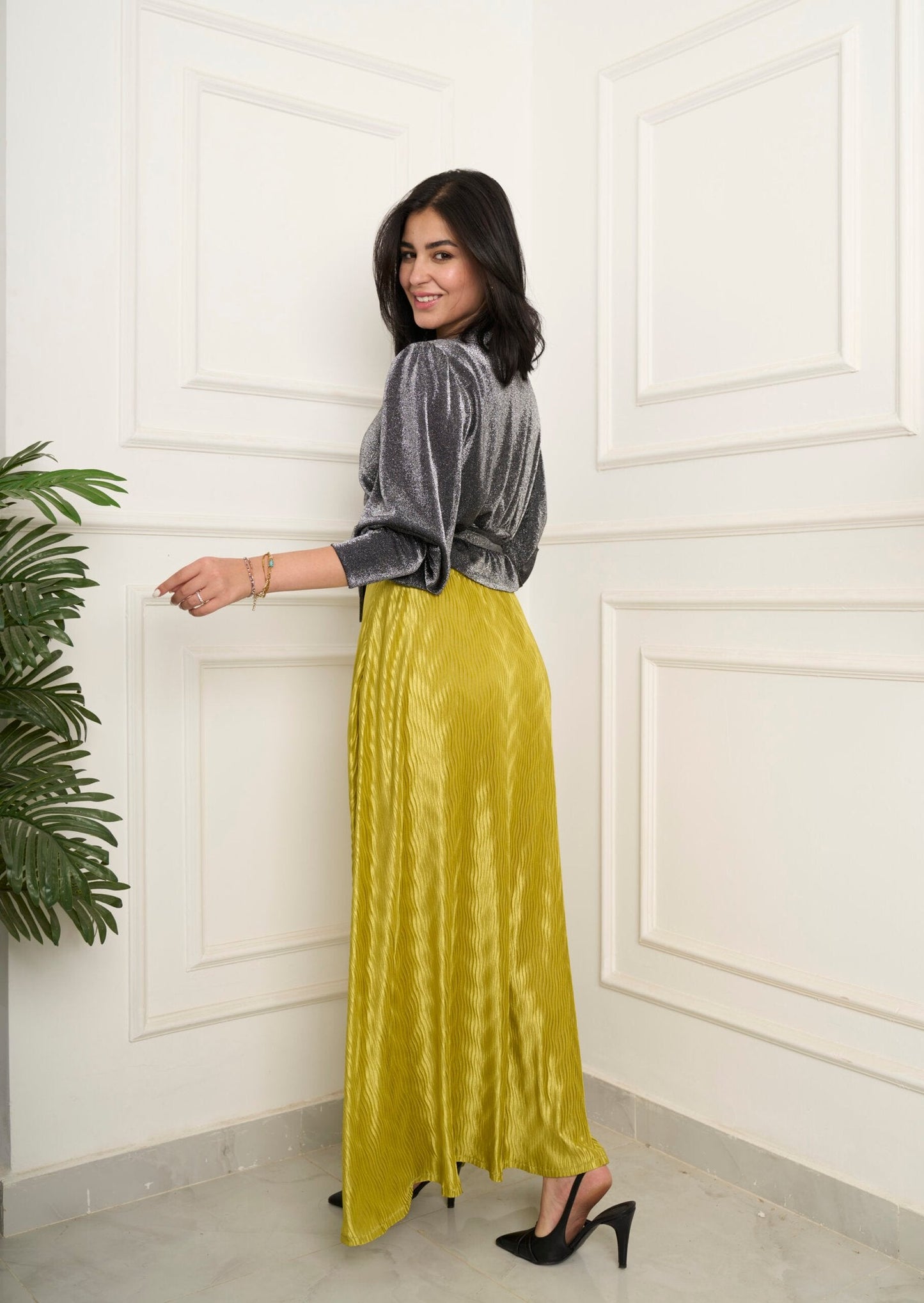 Dark grey Adore me blouse
