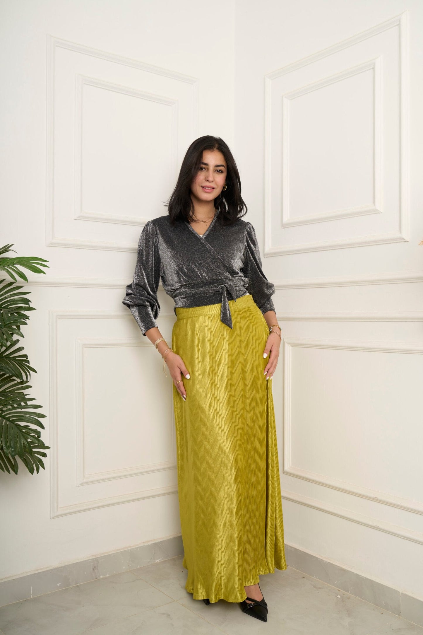 Dark grey Adore me blouse