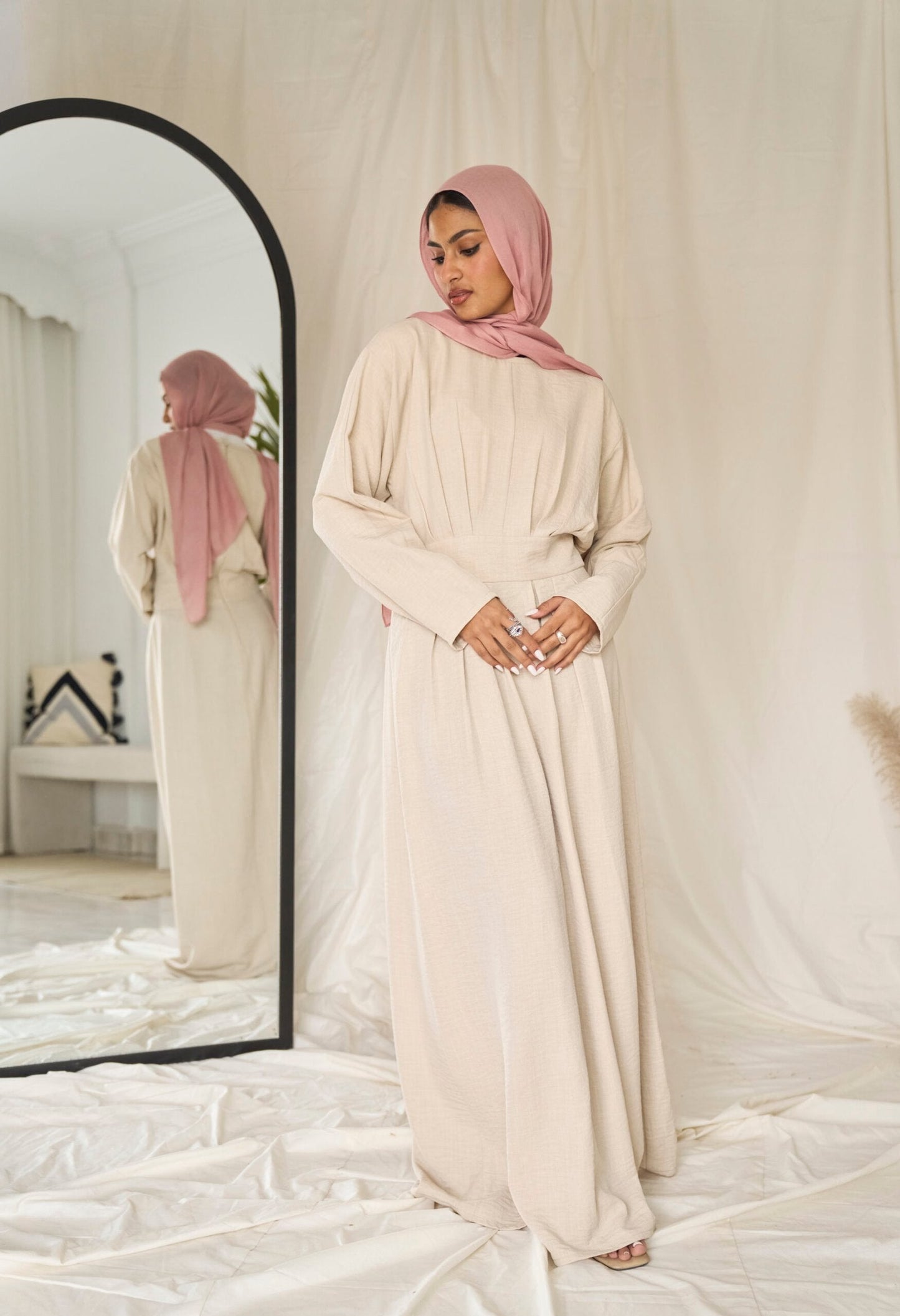 Beige Tallie dress