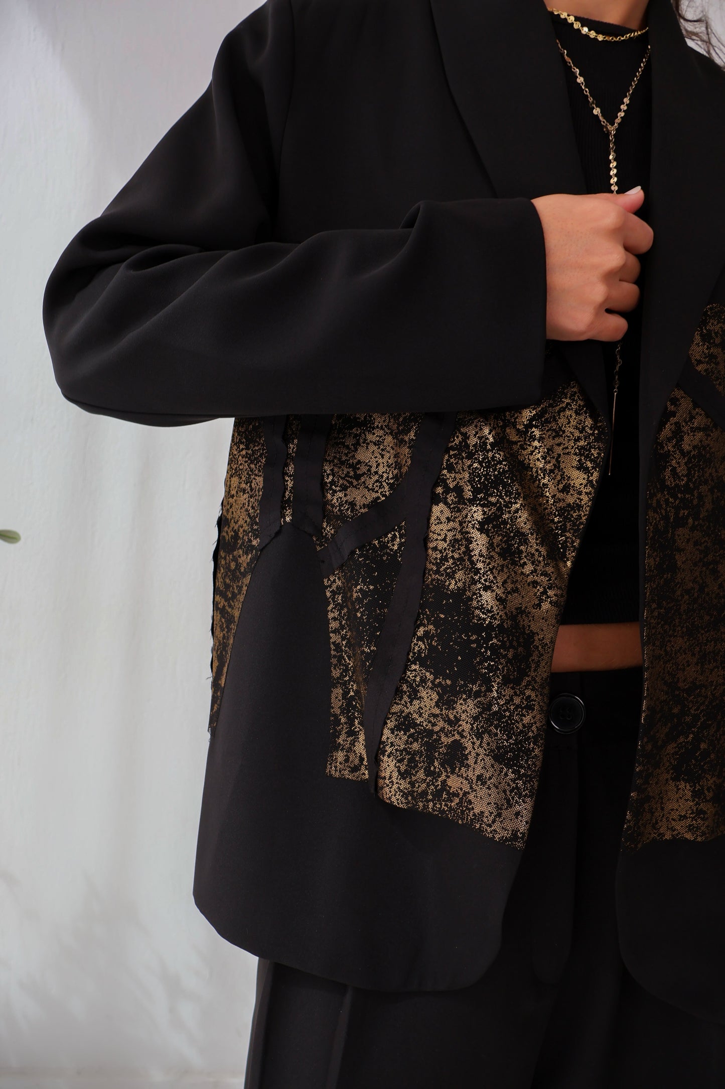 Sun Flare Jacket in Black