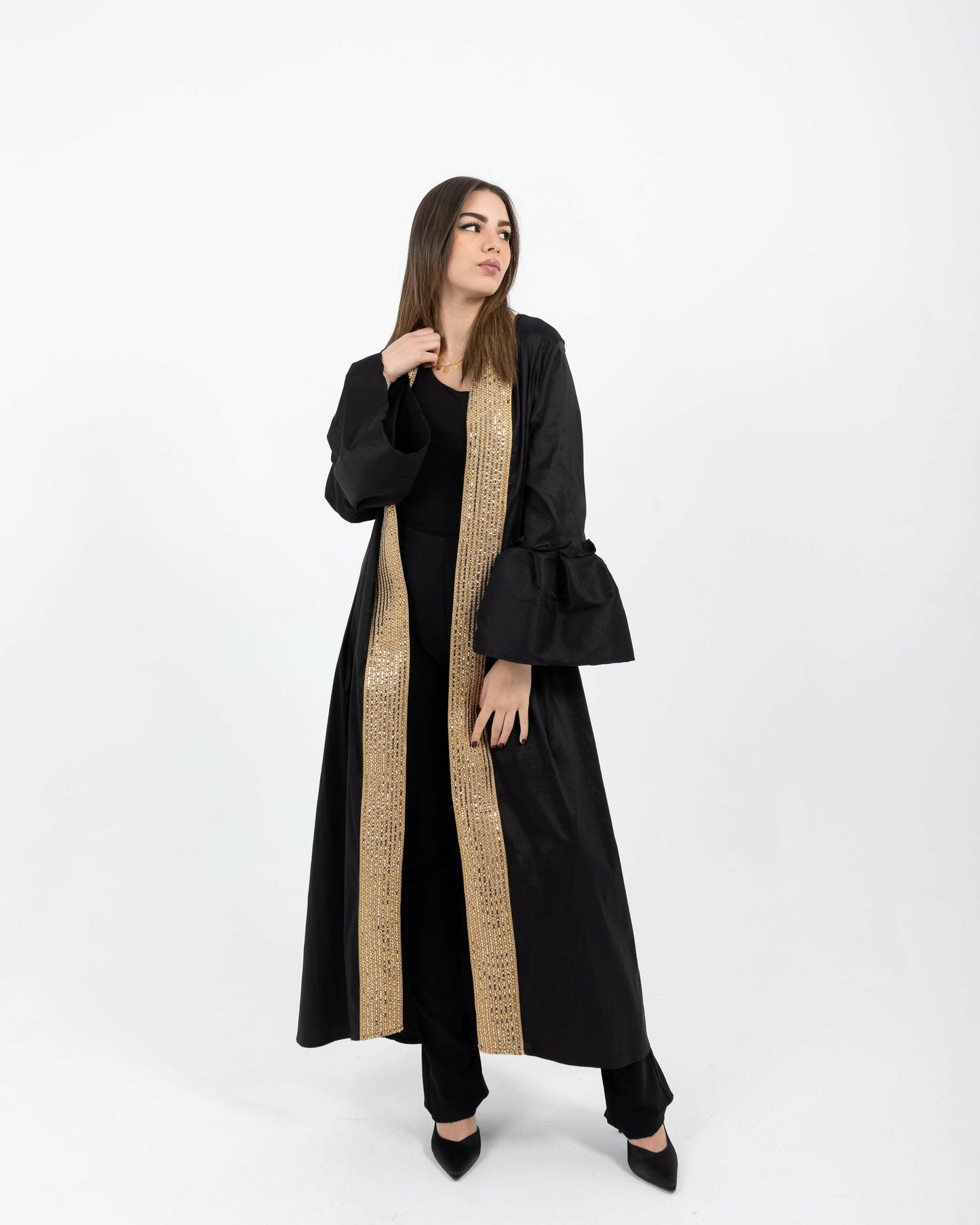 Black Chantonge Kaftan