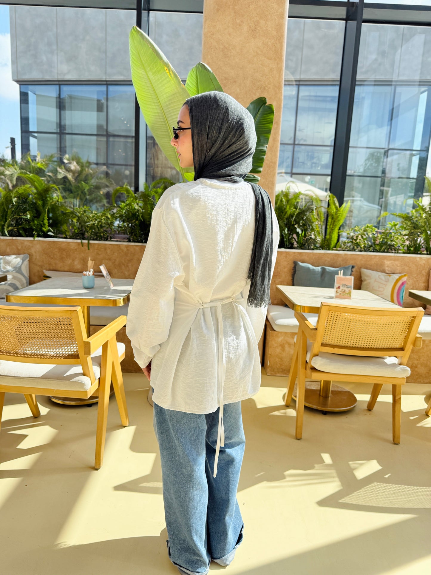 Lumè blouse in off-white