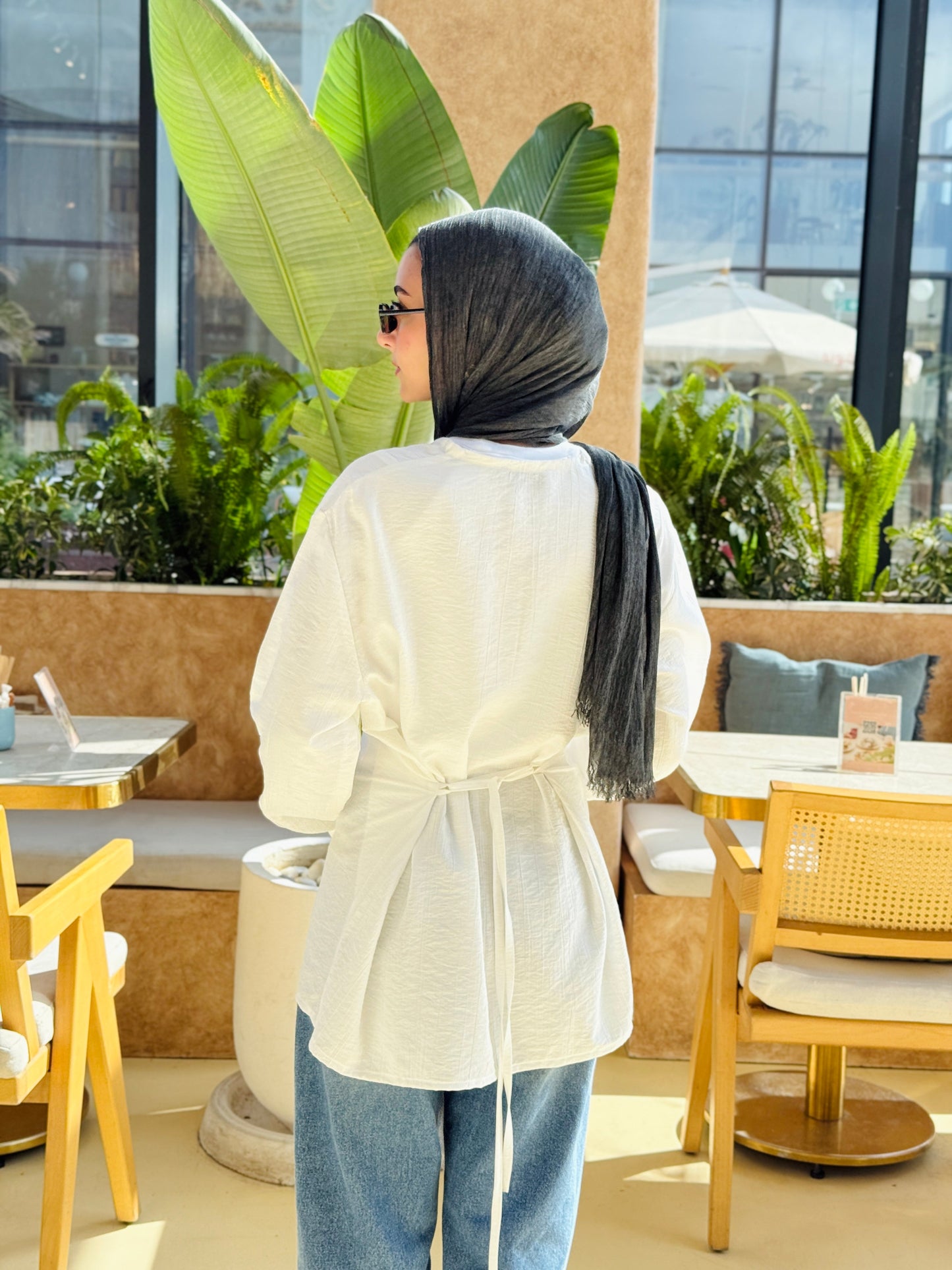 Lumè blouse in off-white