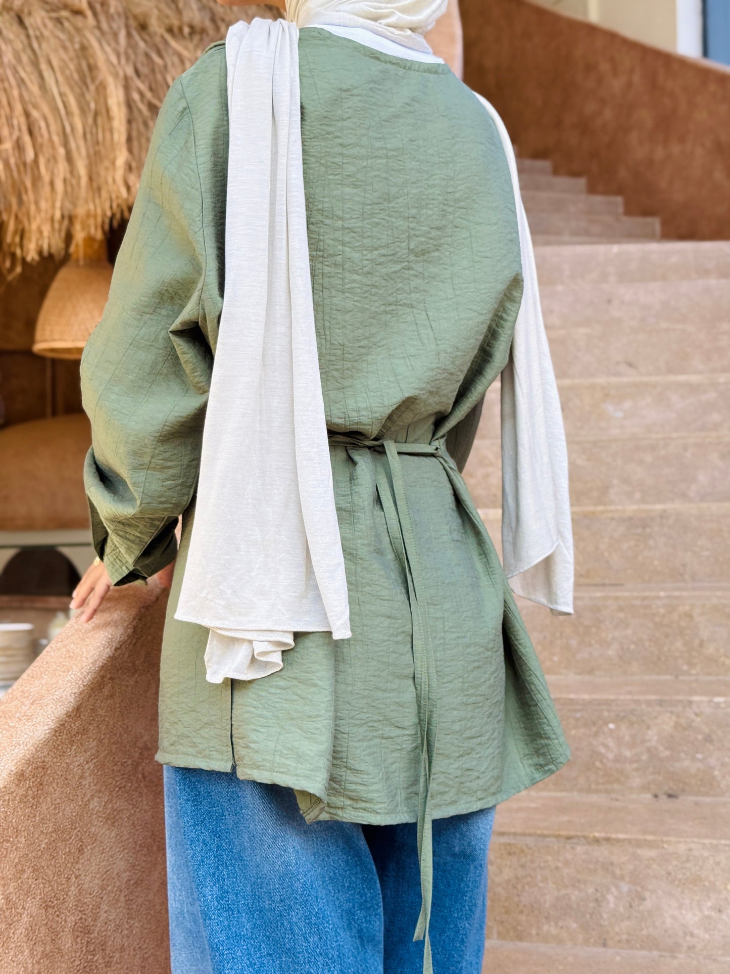 Lumè blouse in olive