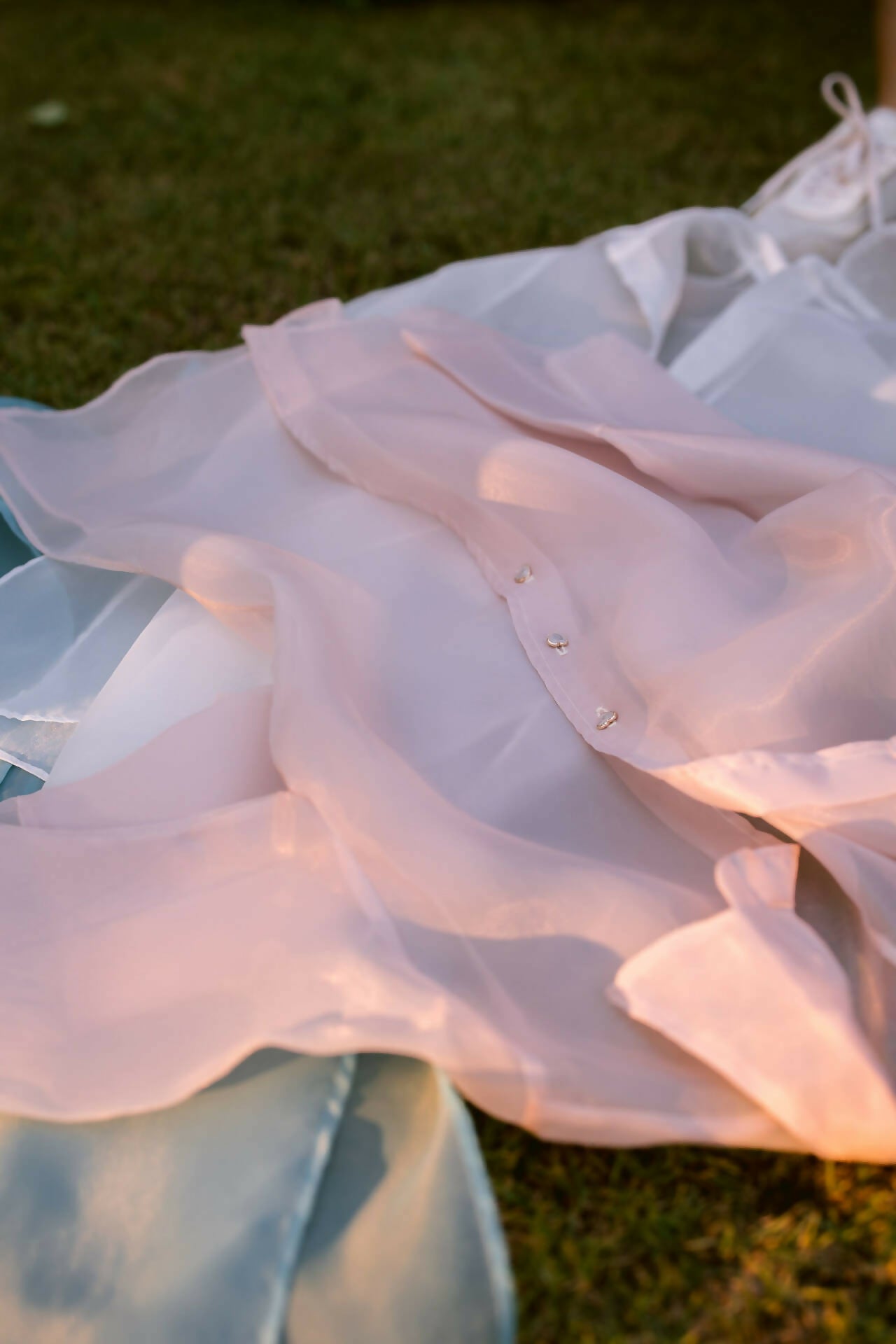 Organza Oversized Shirt