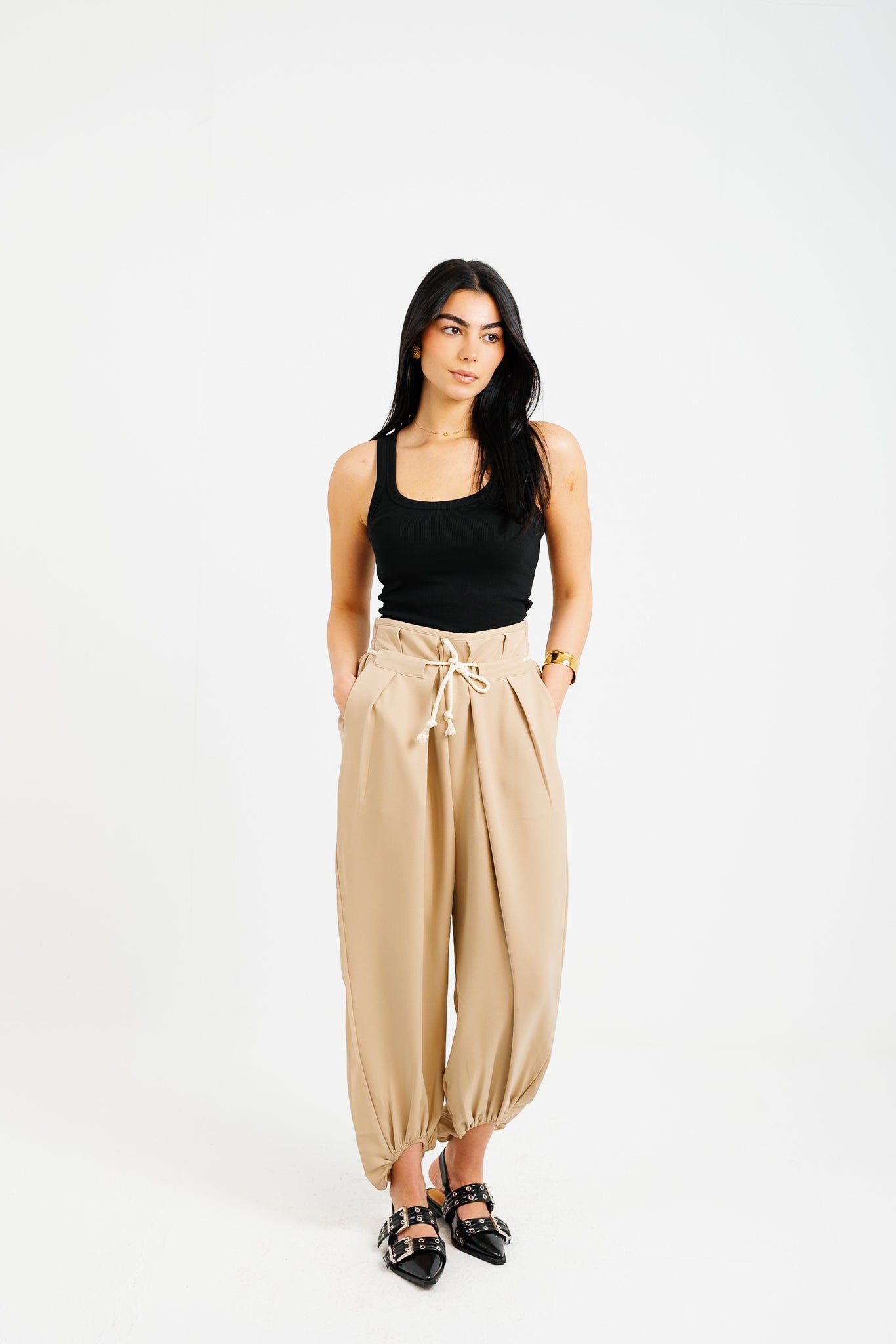 Utility Pants - Beige