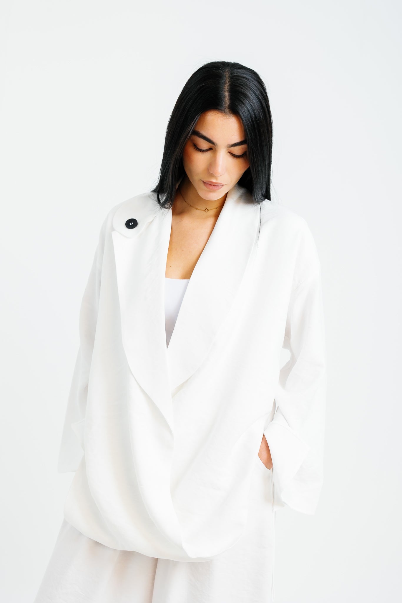 The Twisted Fit Set - White