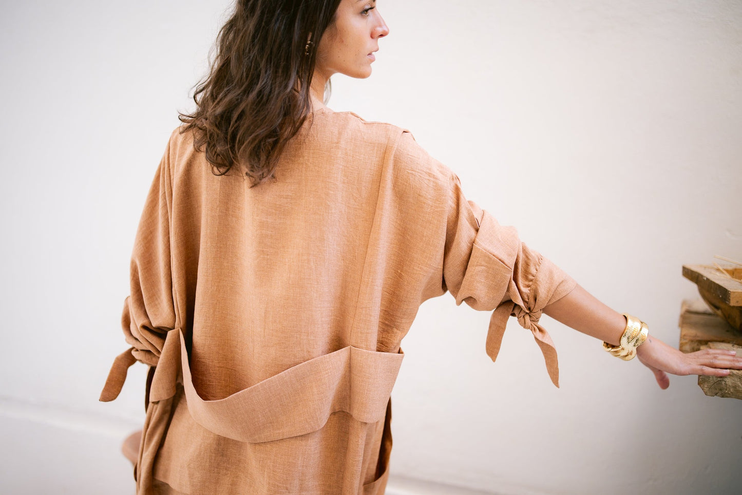 The Aura Kaftan- Camel