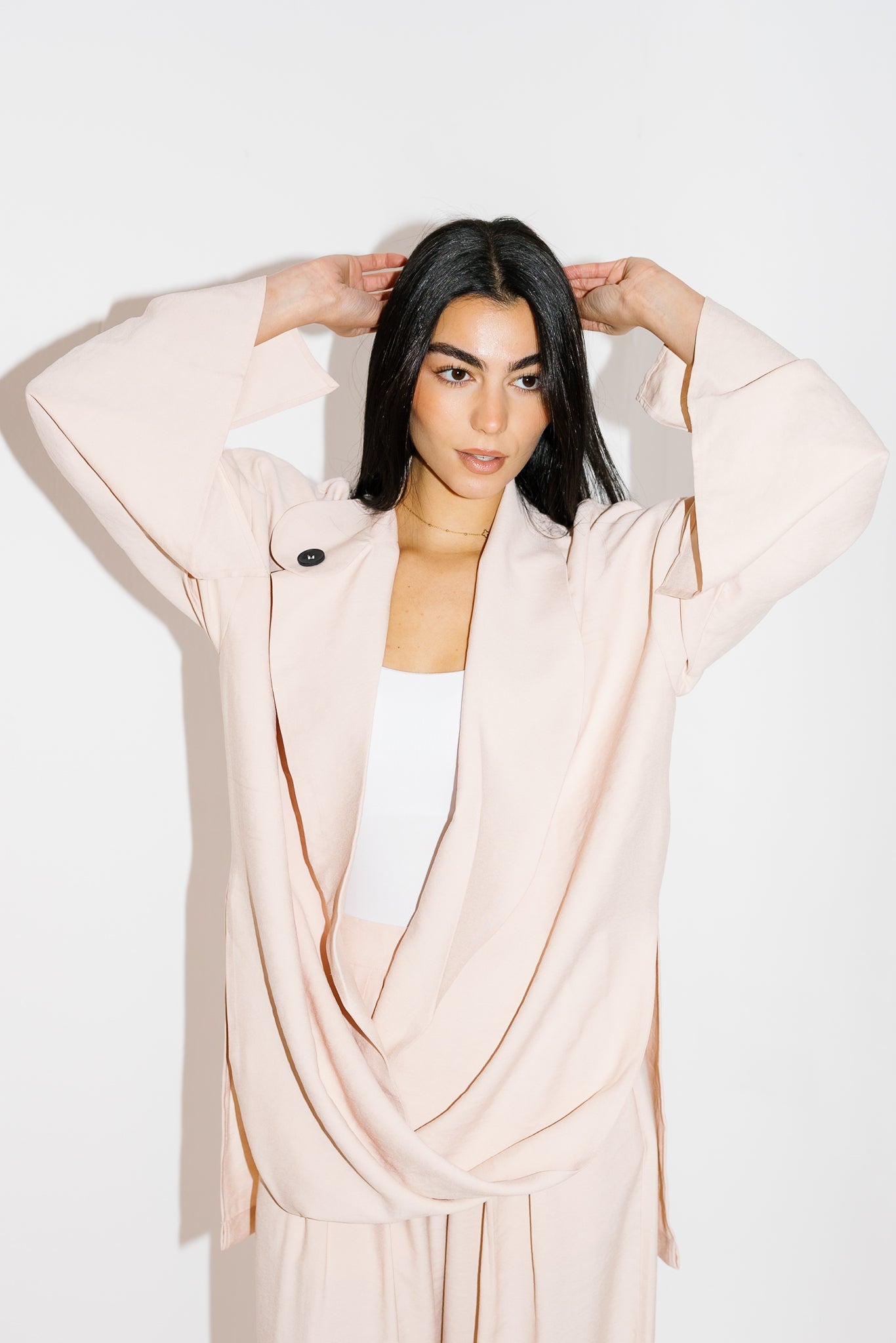 The Twisted Fit Set - Blushed Nude