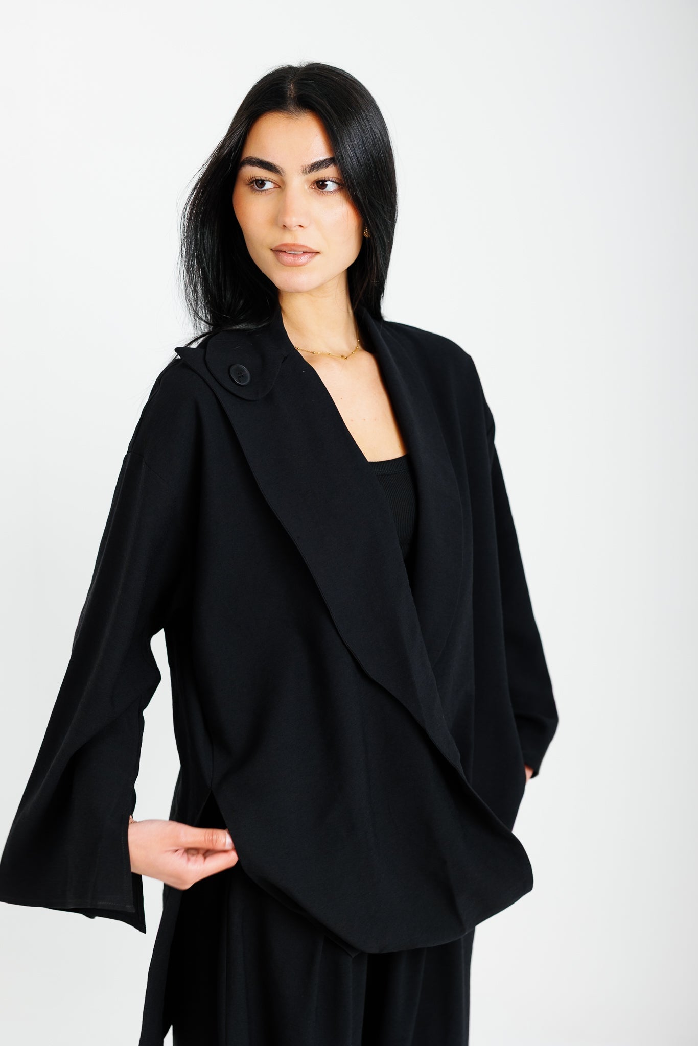 The Twisted Fit Set - Black