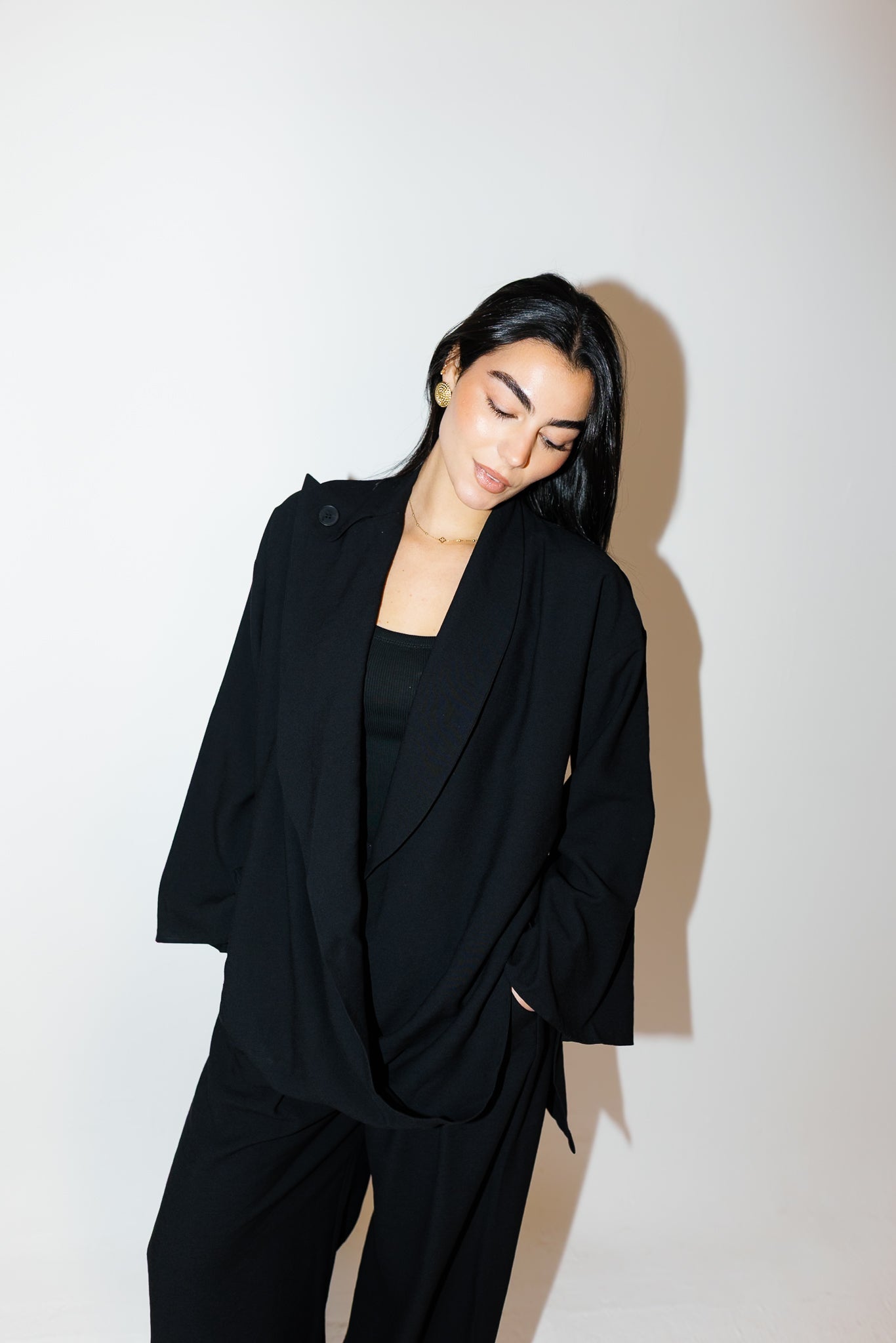 The Twisted Fit Set - Black