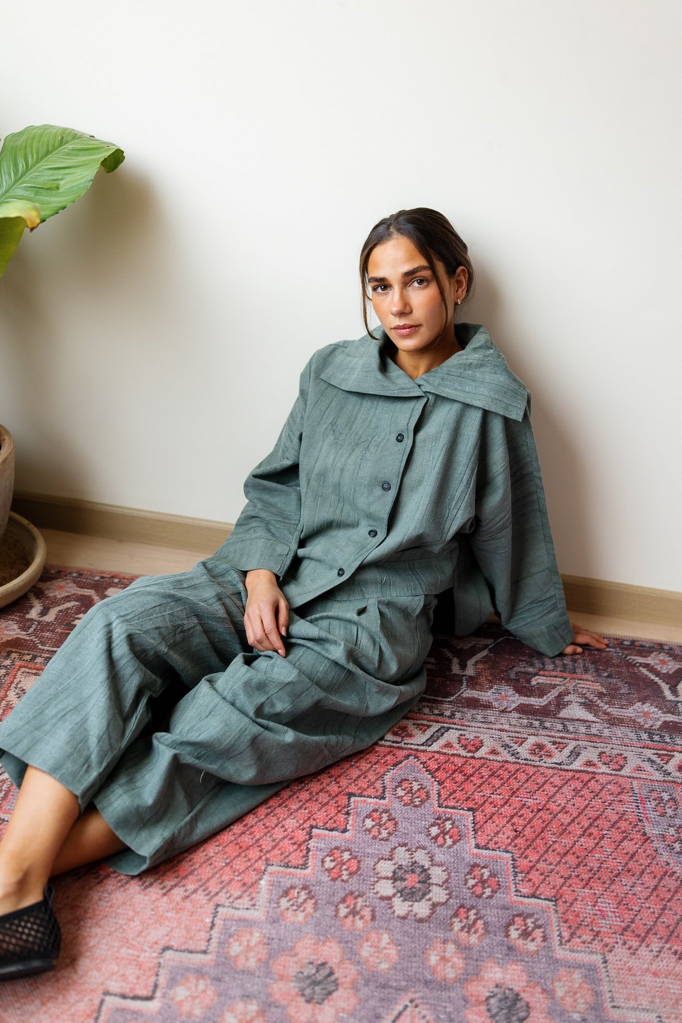 Nayla Pants - Olive