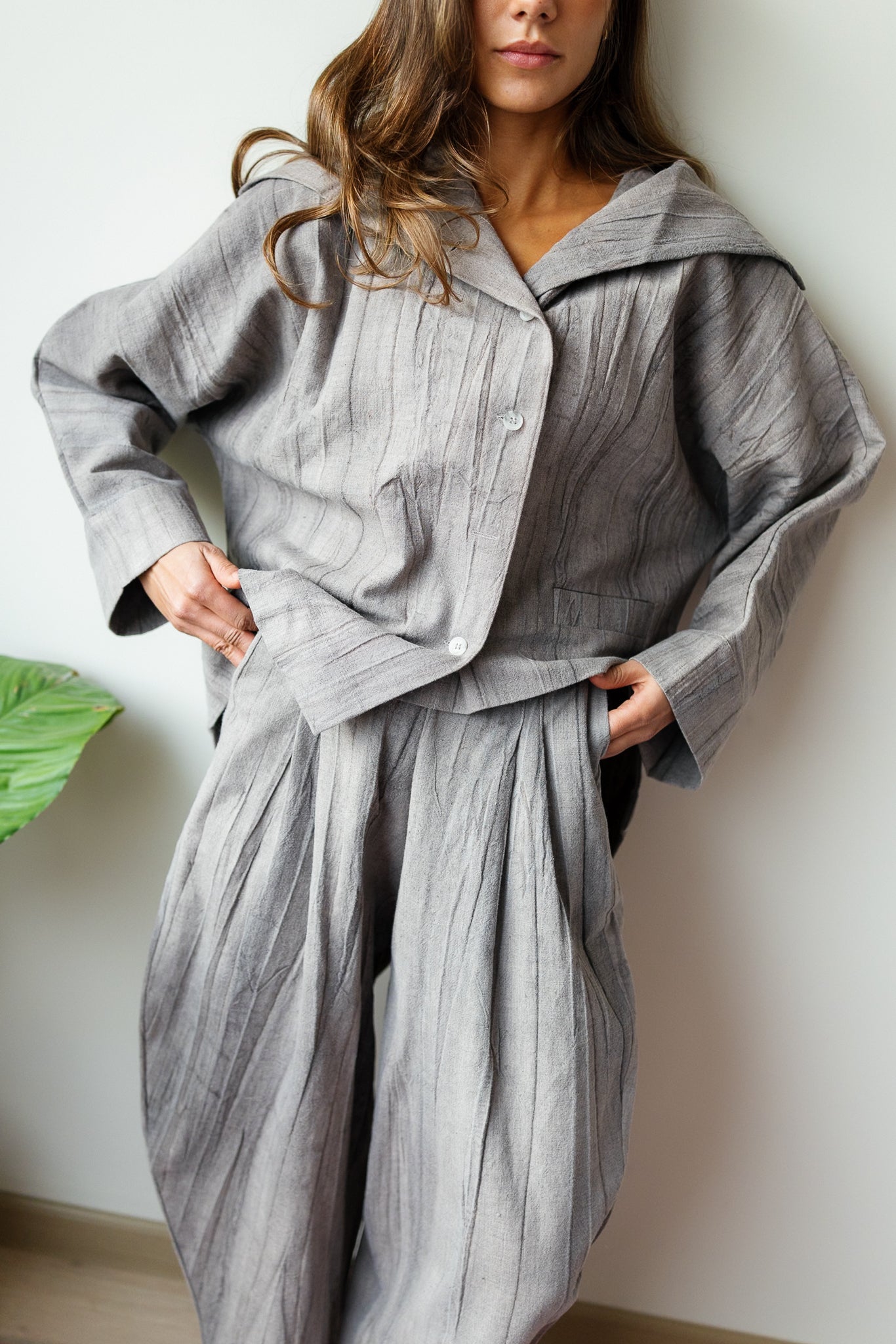 Nayla Pants - Warm Beige