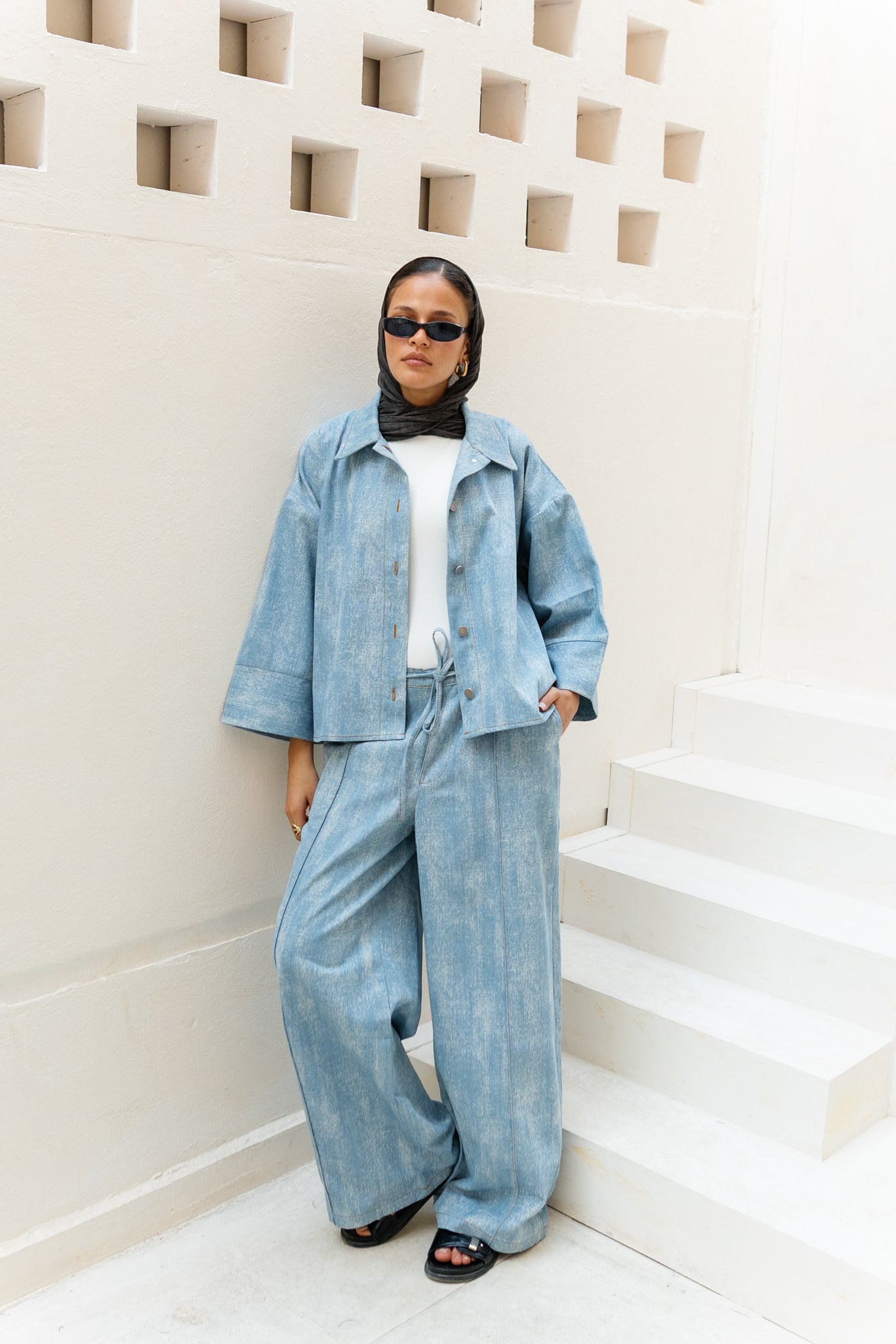 Light Faded Denim Shirt