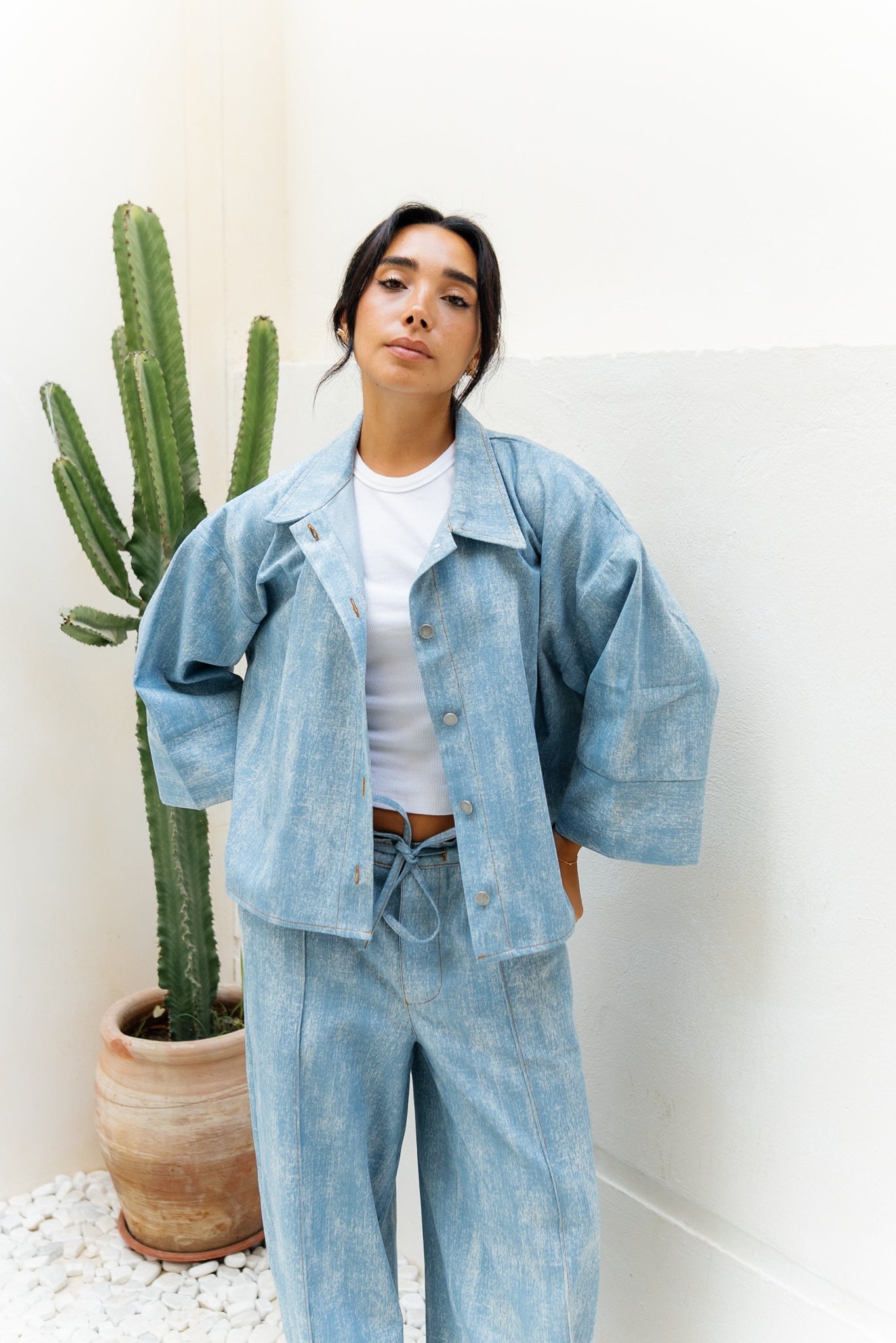 Light Faded Denim Shirt