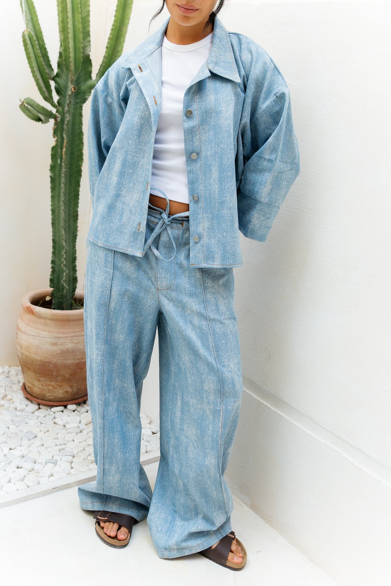 Light Faded Denim Shirt