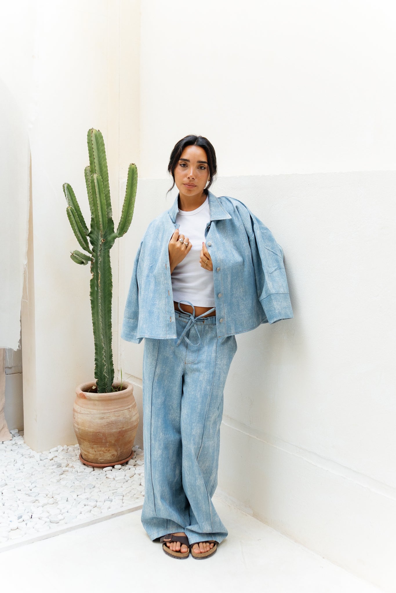 Light Faded Denim Shirt