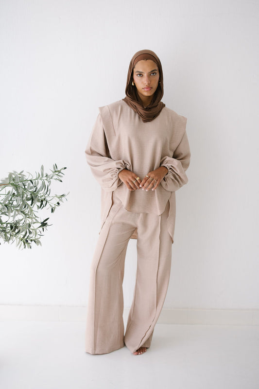 Beach Blossom Set - Light Beige