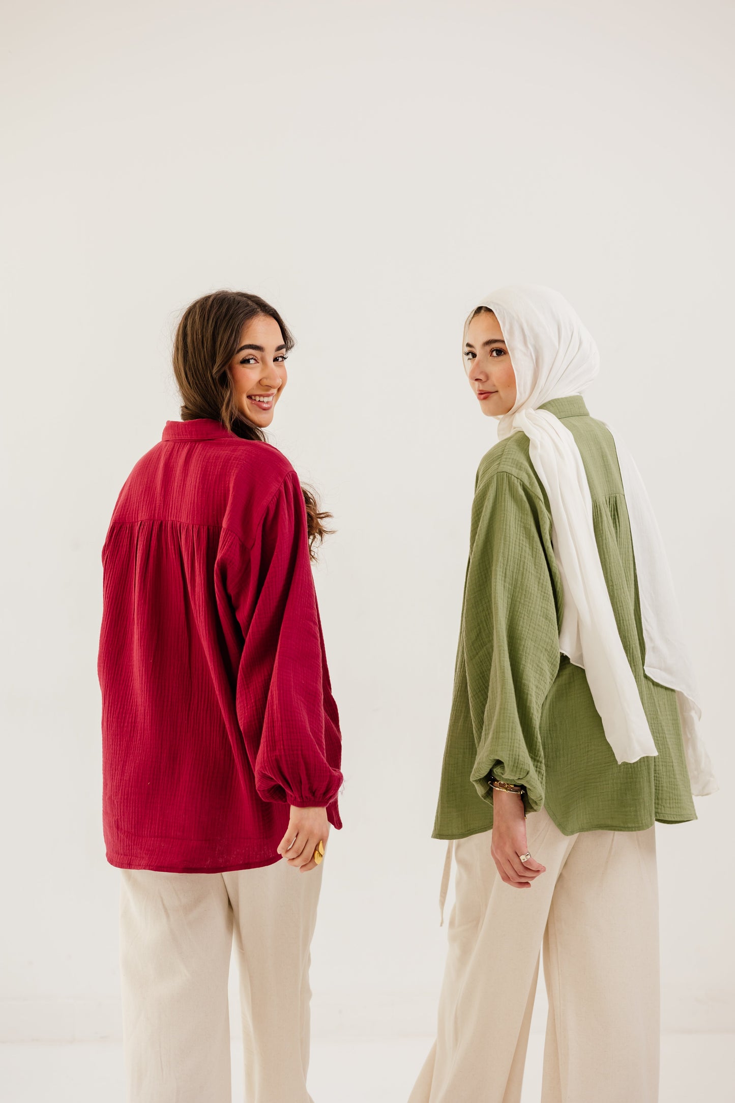 Malia Shirt in Spanish green