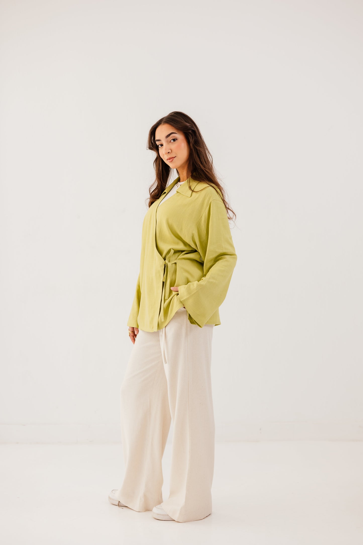 Elara Blouse in Pear