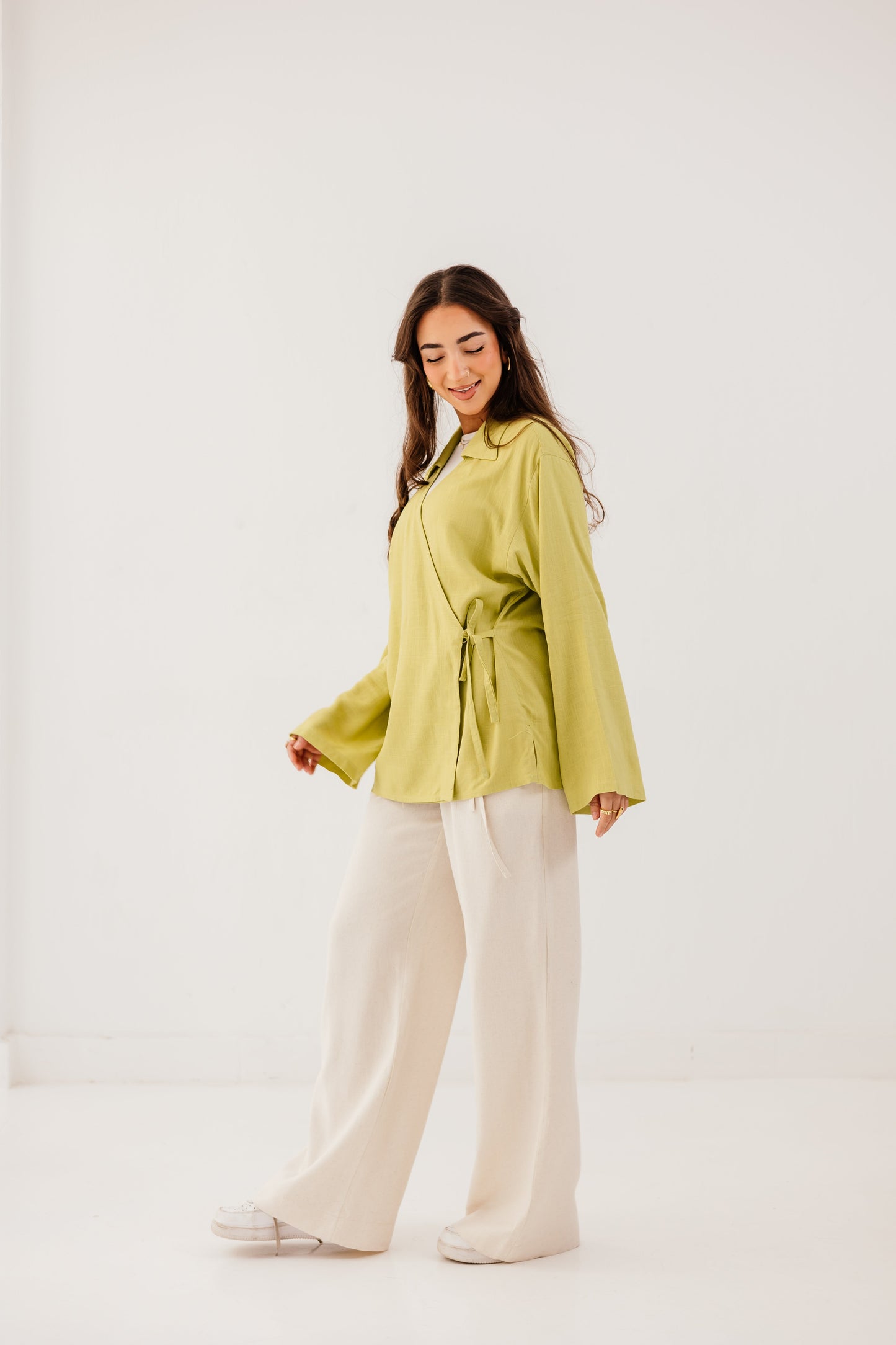 Elara Blouse in Pear
