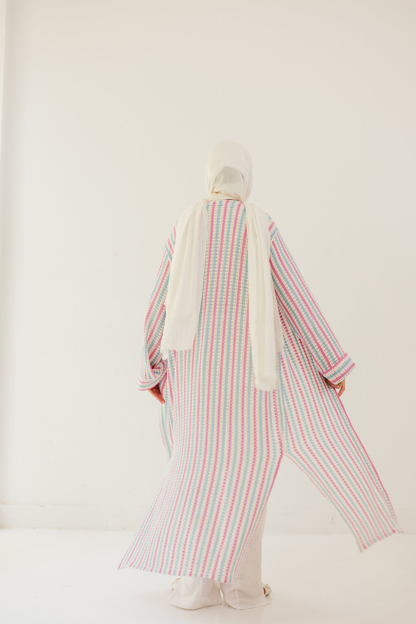 Serene Striped Cardigan