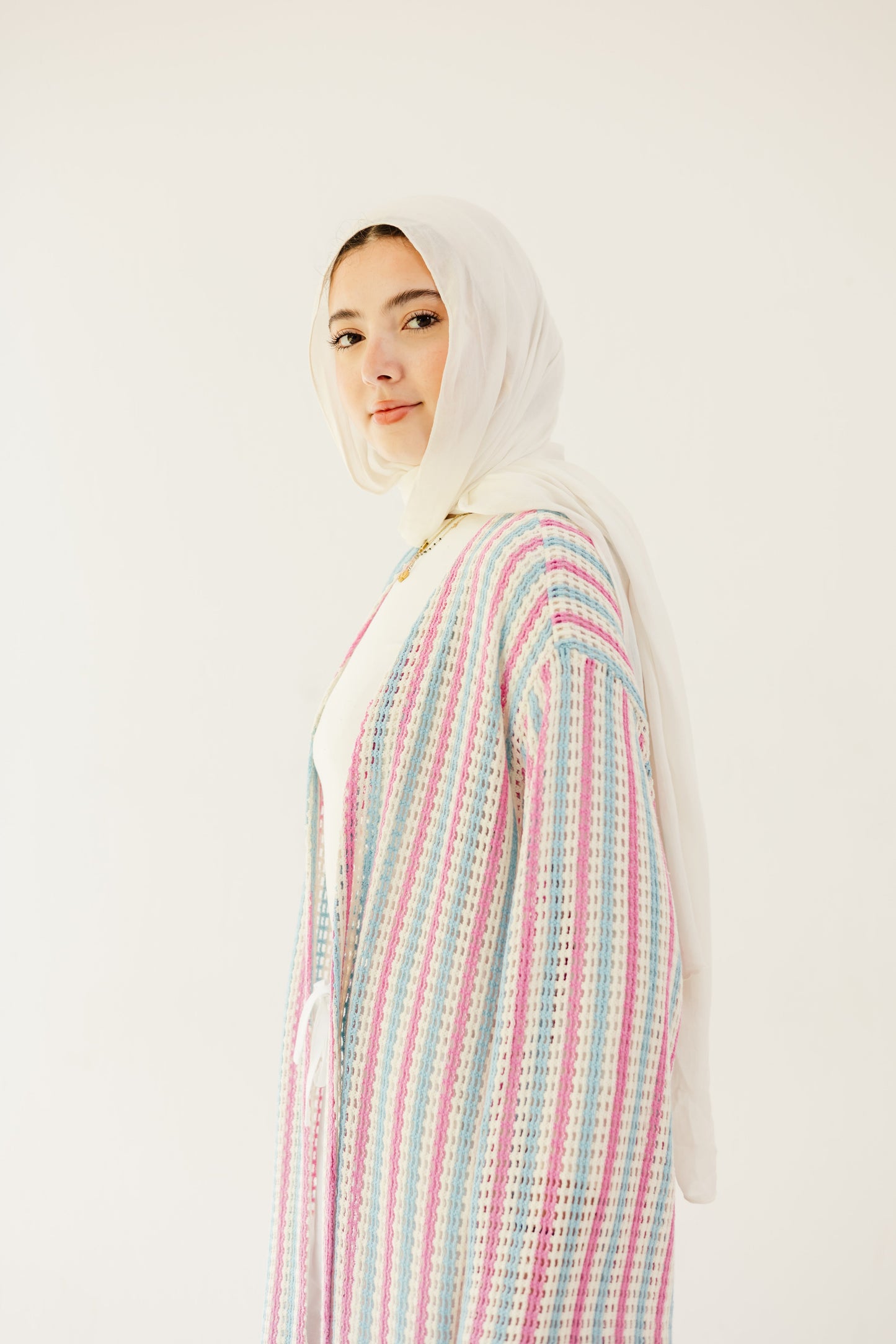 Serene Striped Cardigan
