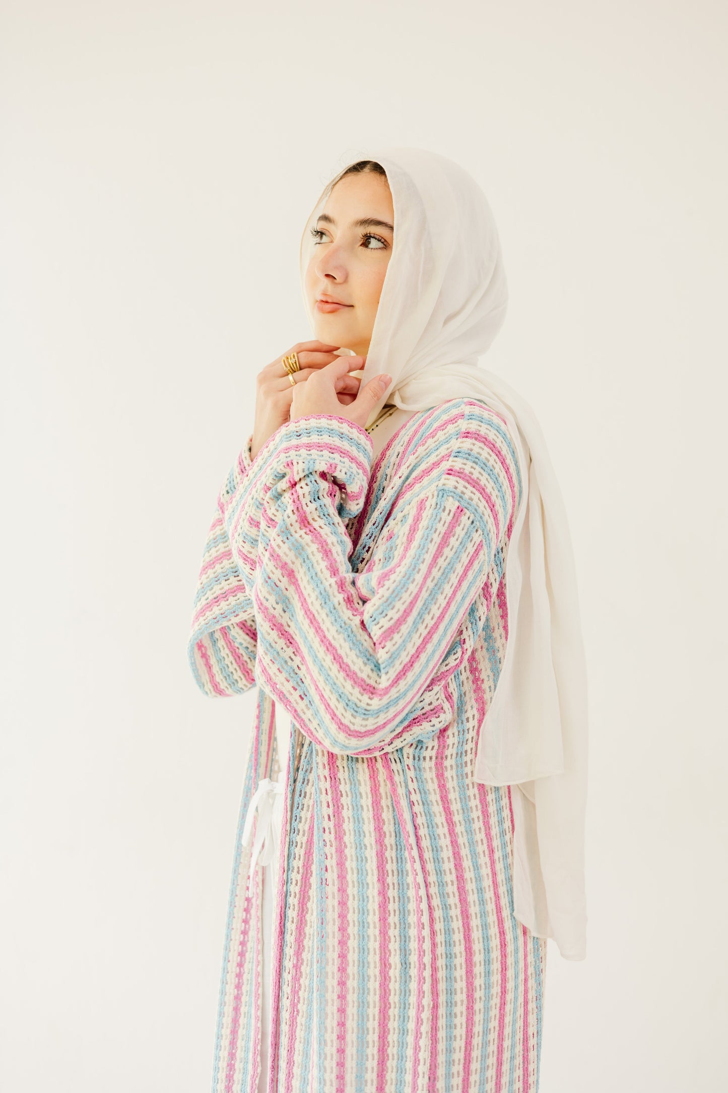 Serene Striped Cardigan