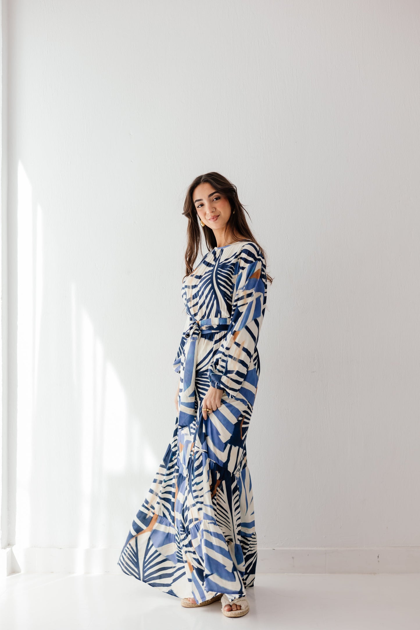 Isla Dress in Blue
