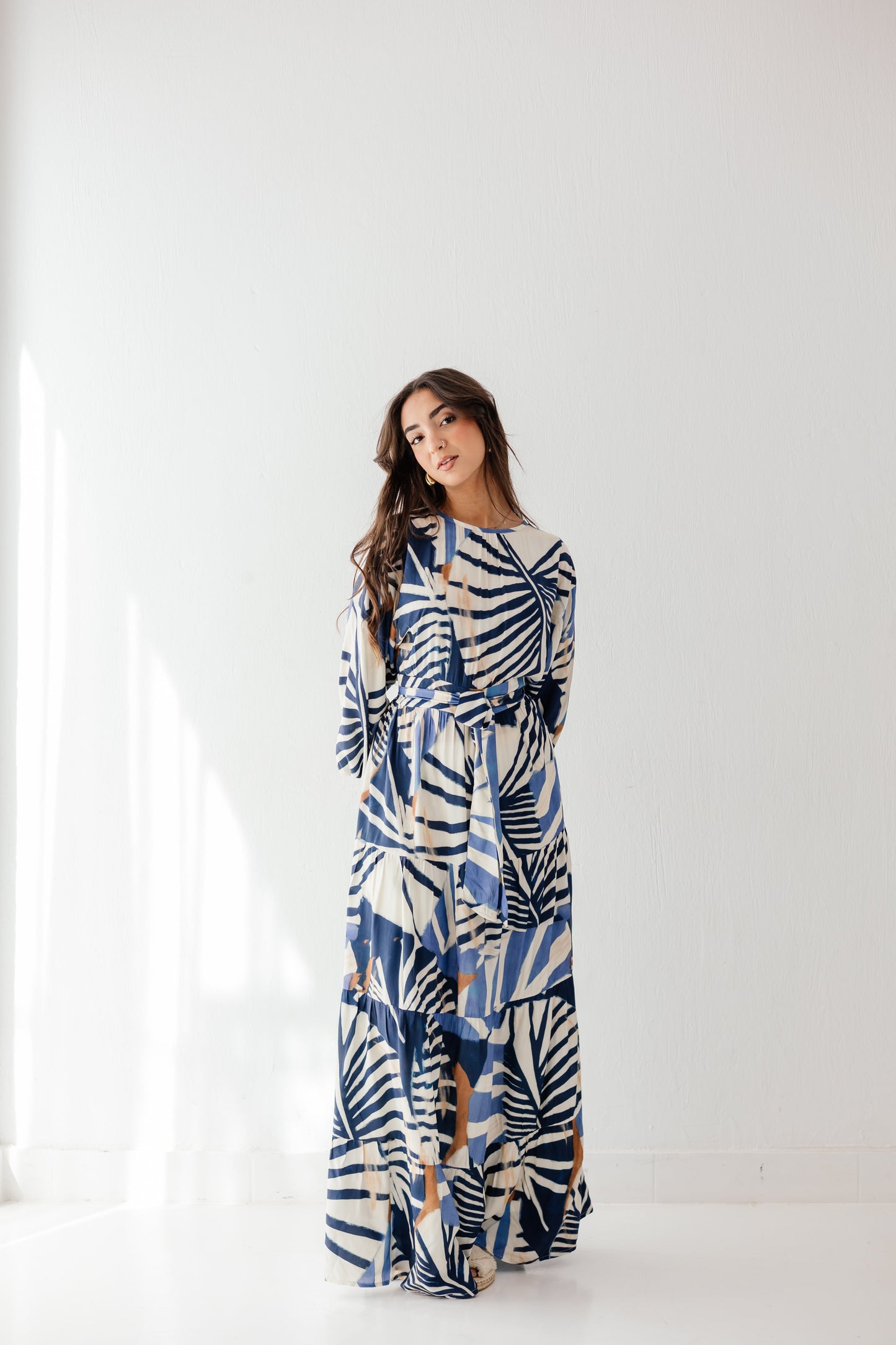 Isla Dress in Blue