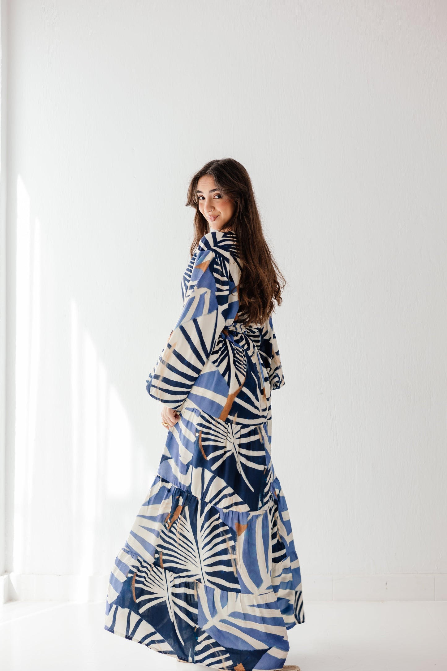 Isla Dress in Blue