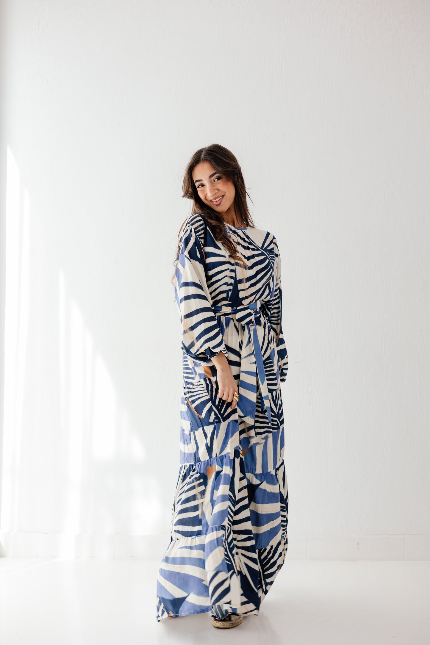 Isla Dress in Blue