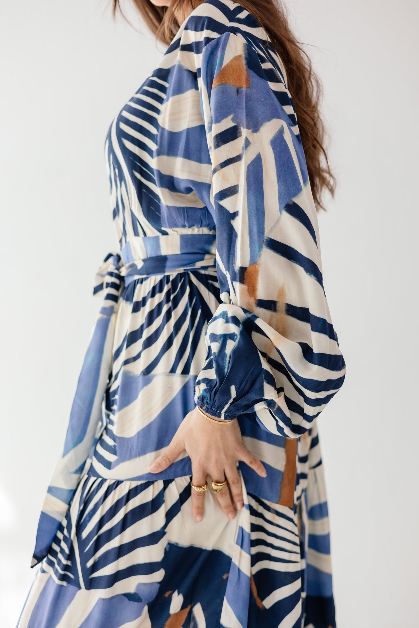 Isla Dress in Blue