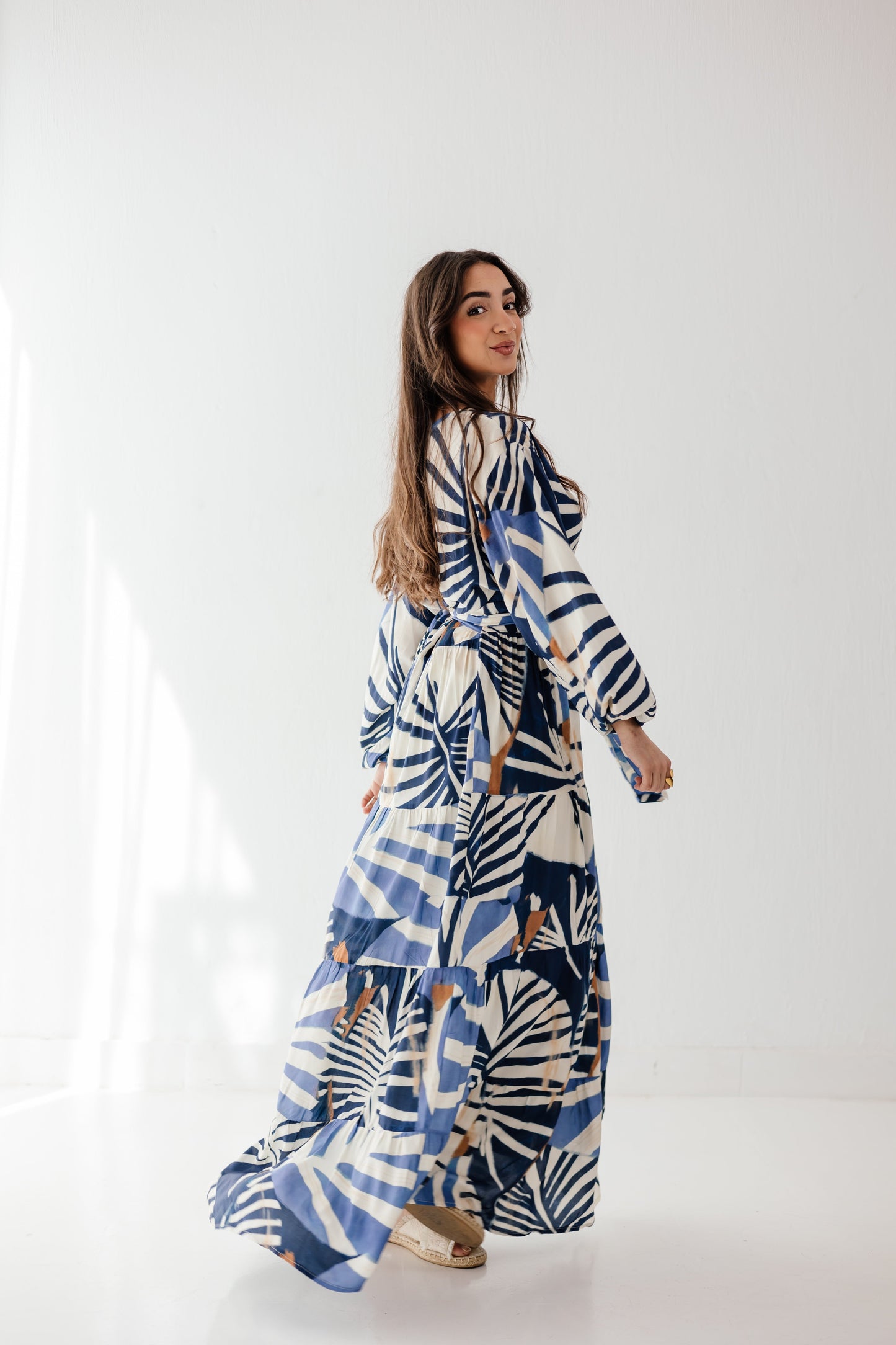 Isla Dress in Blue