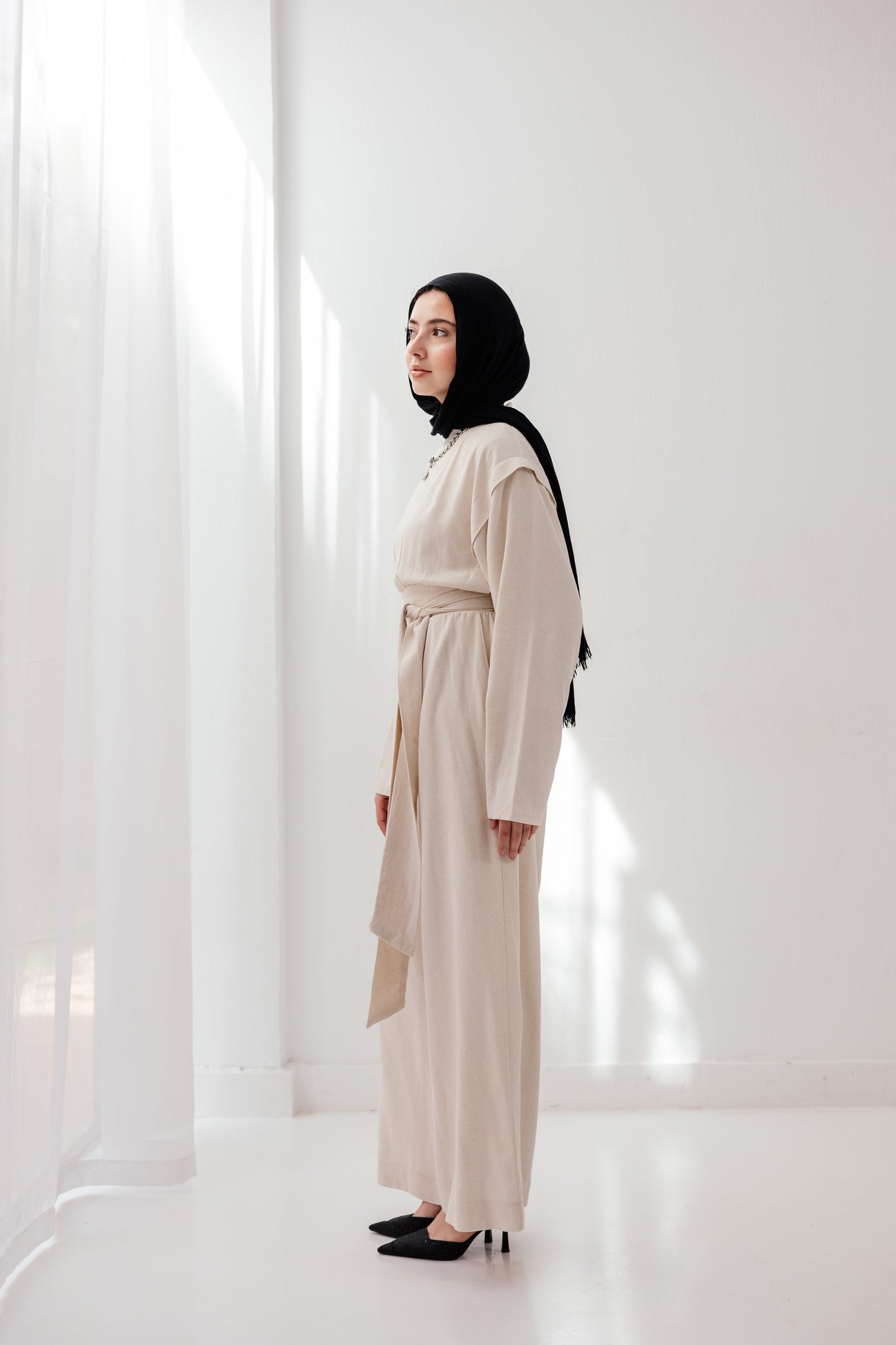 Dune Horizon Jumpsuit in sand