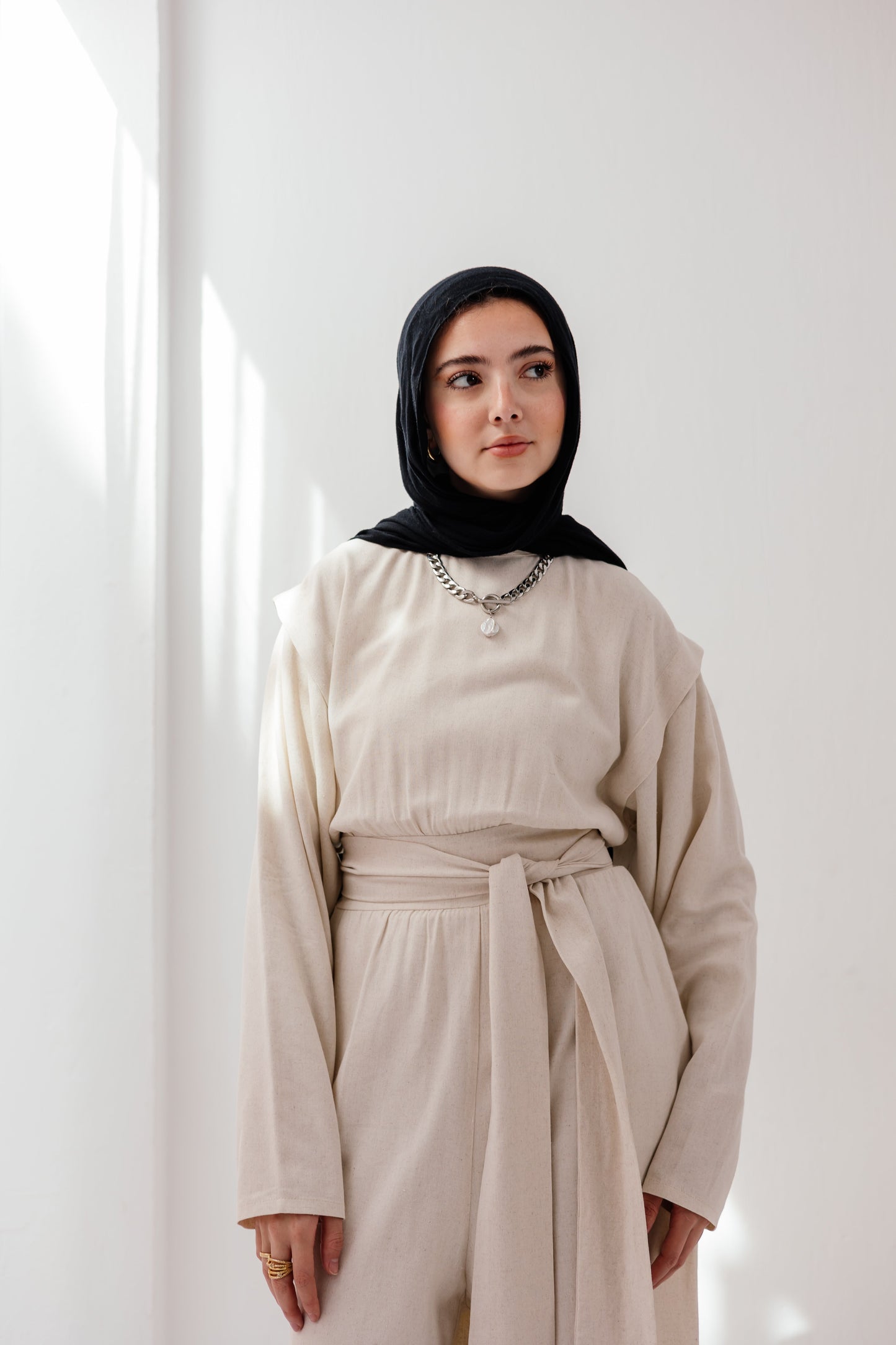 Dune Horizon Jumpsuit in sand