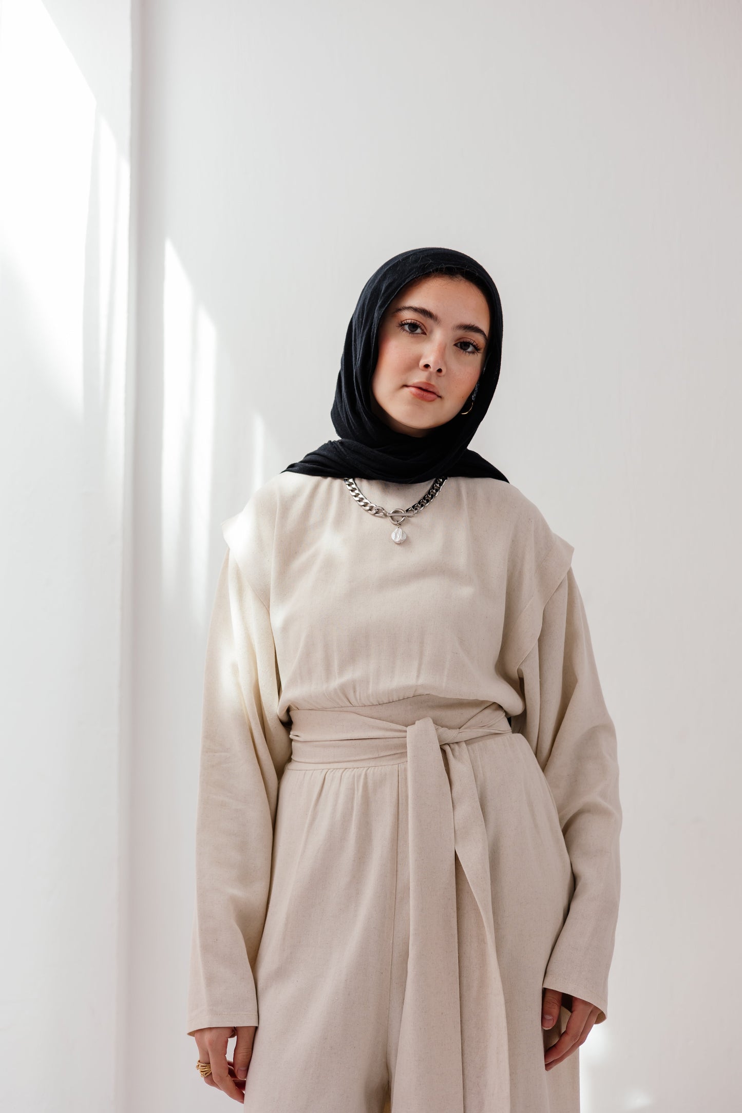 Dune Horizon Jumpsuit in sand